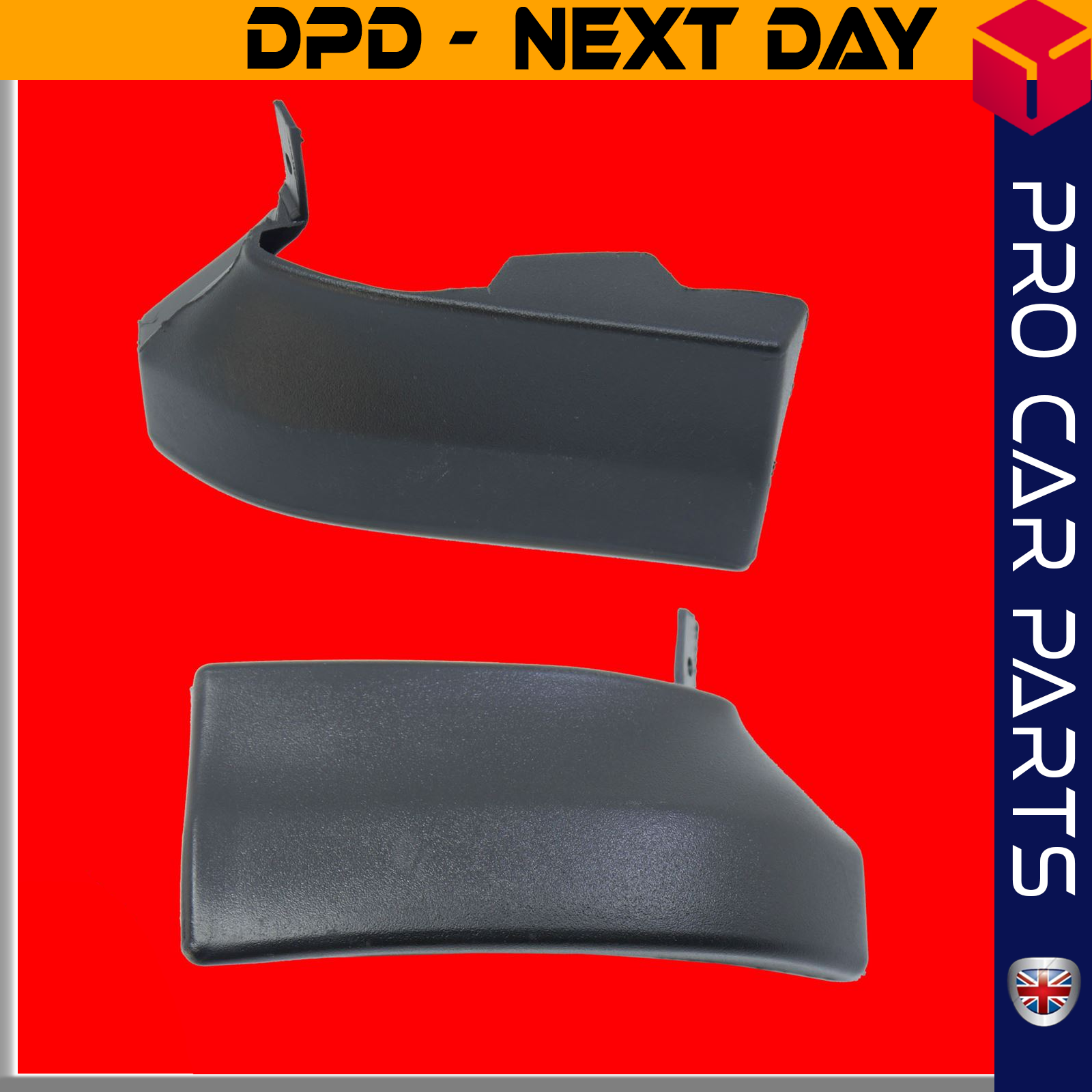 2X Rear End Caps Corner Panel Trim Volkswagen Passat B5 3B0853897A & 3B0853898A