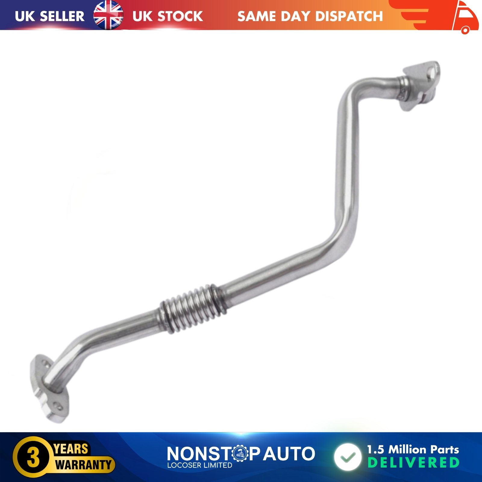 TURBO LUBRICATION HOSE PIPE FITS FORD Transit 1731783