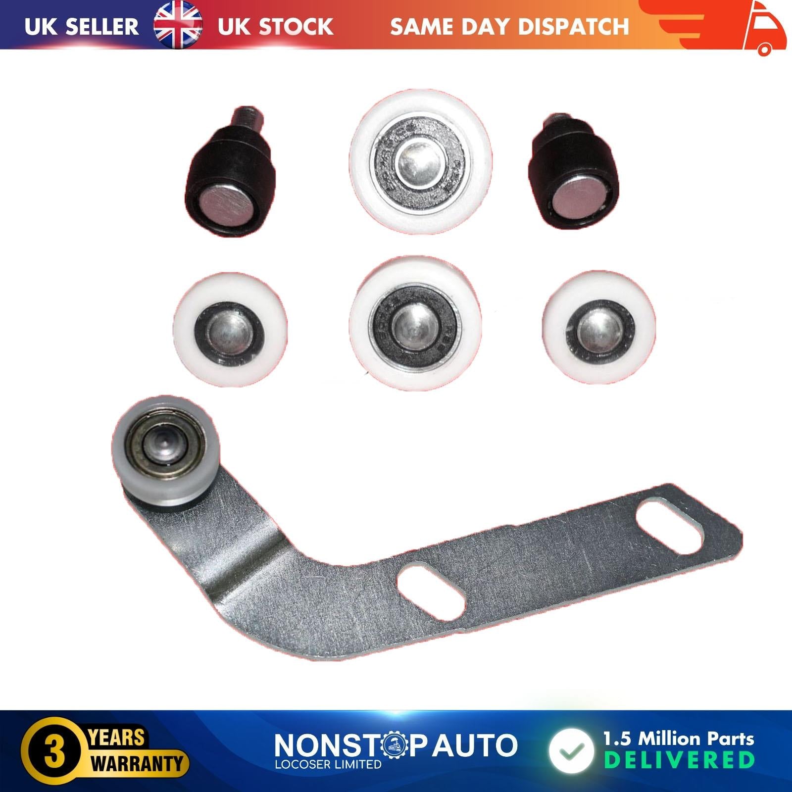Sliding Door Roller Guide Hinge Bottom Middle Top Left Side Fits IVECO Daily III IV V VI