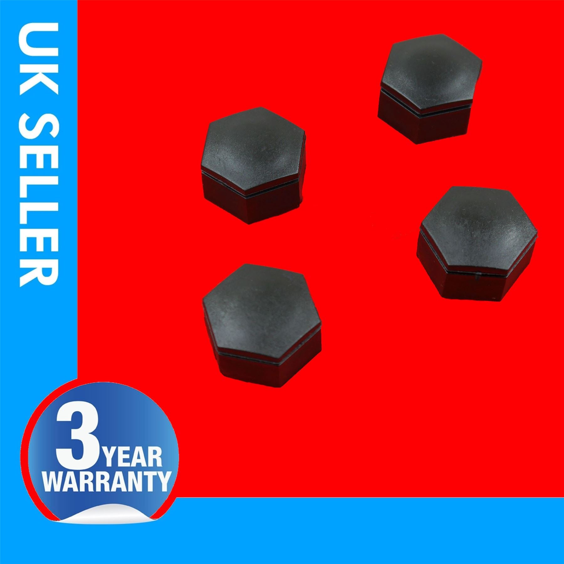 4 X wheel Nut Bolt Cover Cap 21 mm For Vauxhall Insignia A 6008962