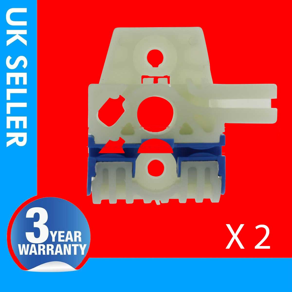Fits VW Golf MK6 2 X Window Regulator Repair Kit Clips Front Left Side
