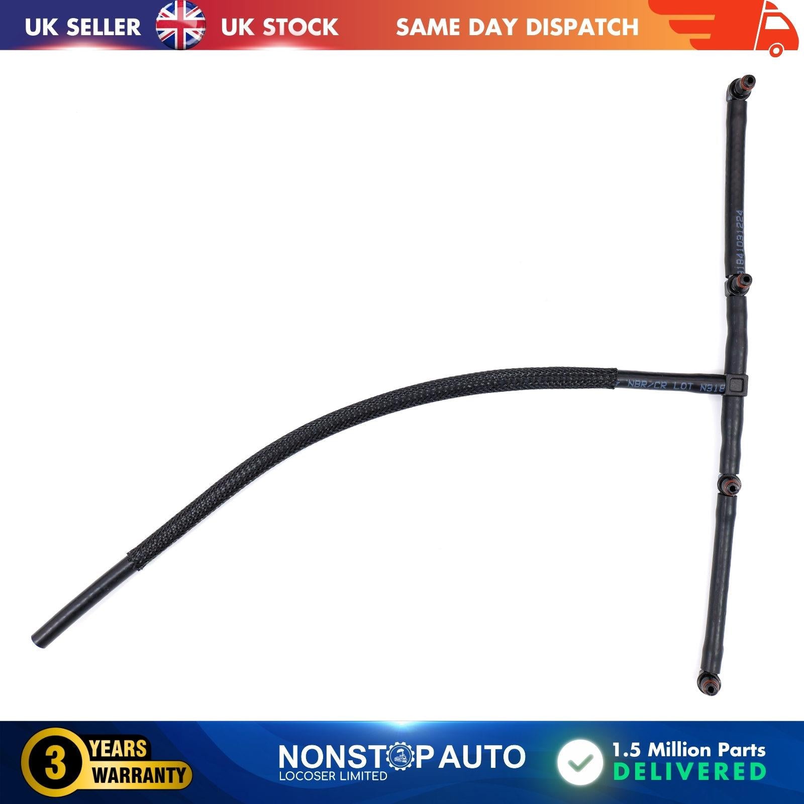 Fuel Injector Leak Off Pipe For ALFA ROMEO FIAT JEEP LANCIA VAUXHALL OPEL SAAB 55201474