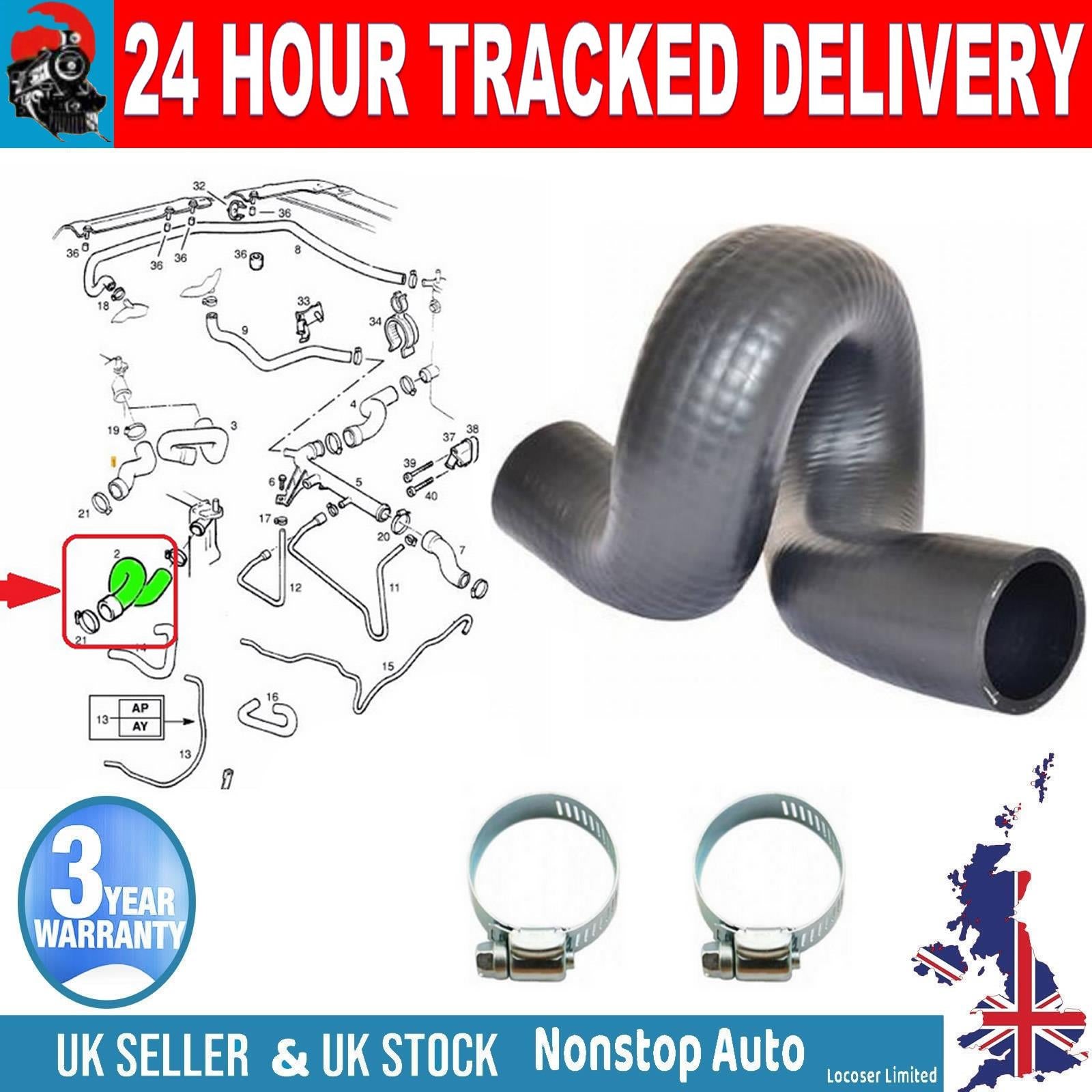 RADIATOR HOSE PIPE FOR OPEL VAUXHALL ASTRA F  1337138-GM