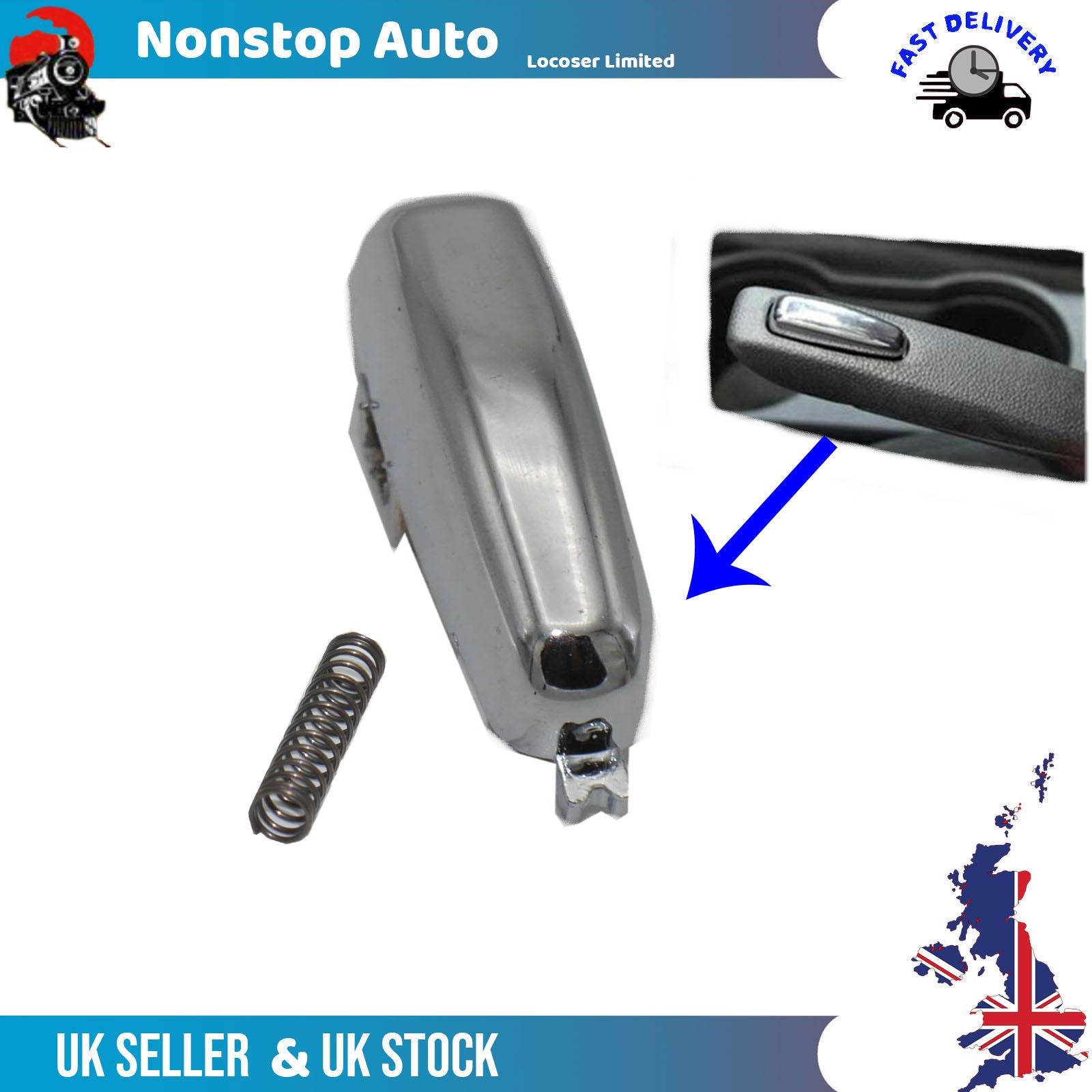 Handbrake Parking Brake Button Switch Cap Fits Vauxhall Mokka Chevrolet Trax