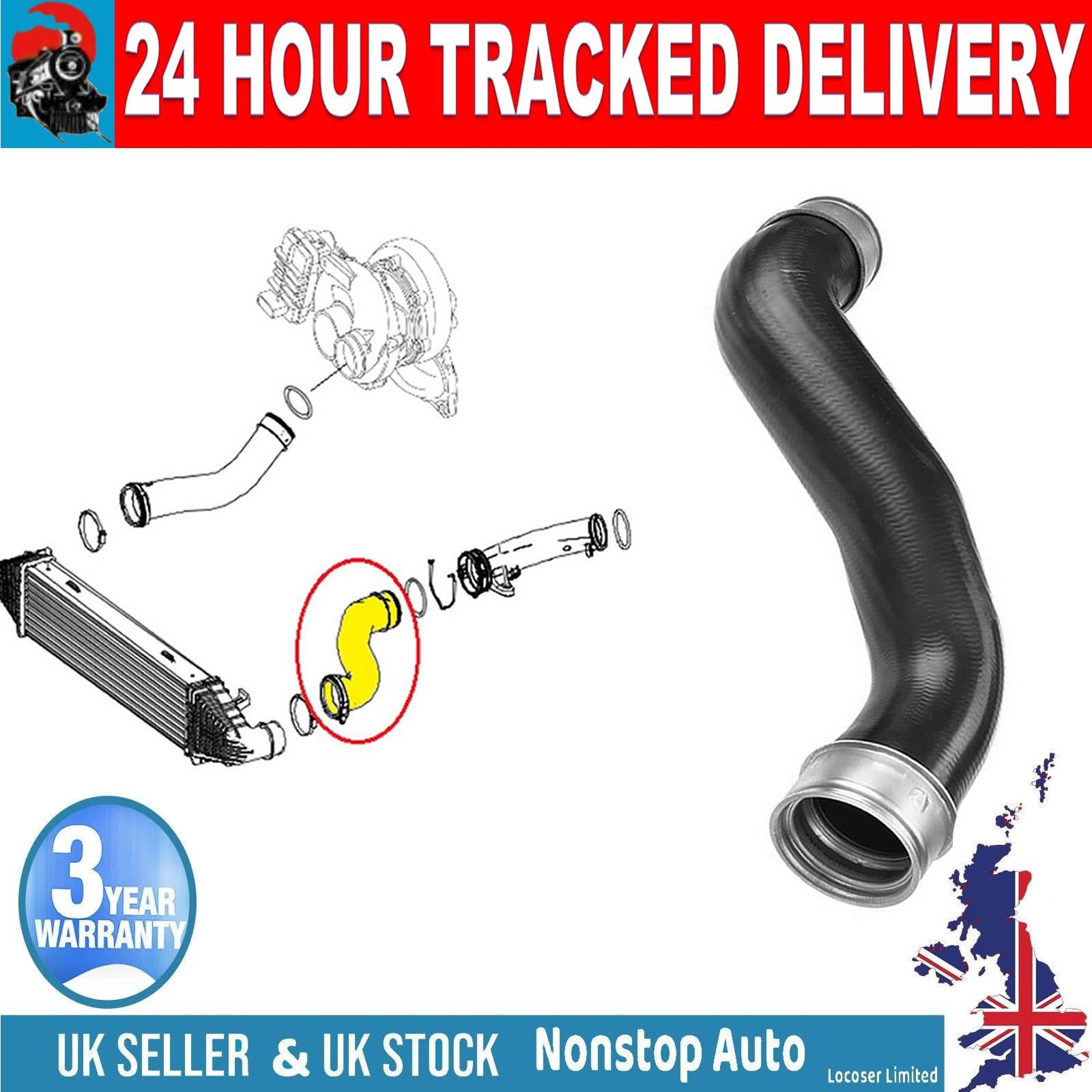 TURBO INTERCOOLER TURBO HOSE PIPE FOR MERCEDES E-CLASS 2115283782