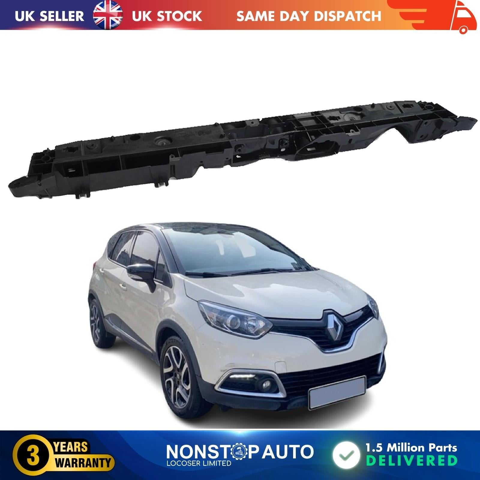 FRONT SLAM PANEL INSURANCE CERTIFIED FOR RENAULT CLIO CAPTUR 625003860R