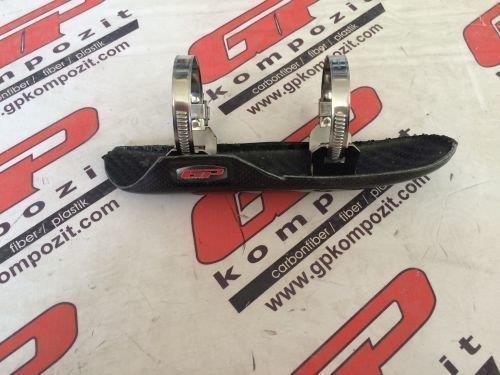 KTM EXC 250 4T exhaust protector 2009-18 carbon fiber