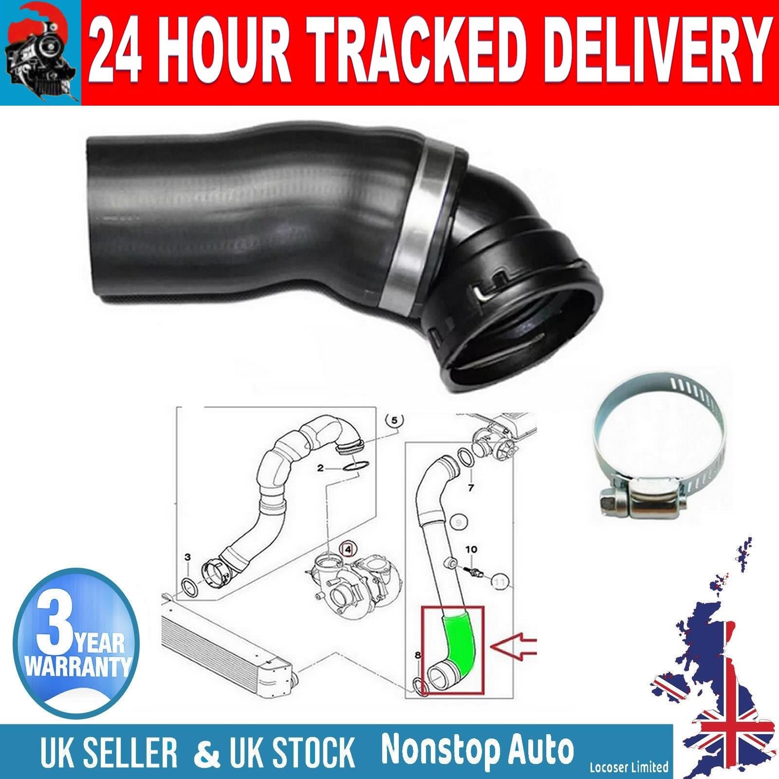 TURBO INTERCOOLER  HOSE PIPE FOR BMW 3 Series 325 d  330 d  330 xd  335 d E90  E91 E92 11618506078
