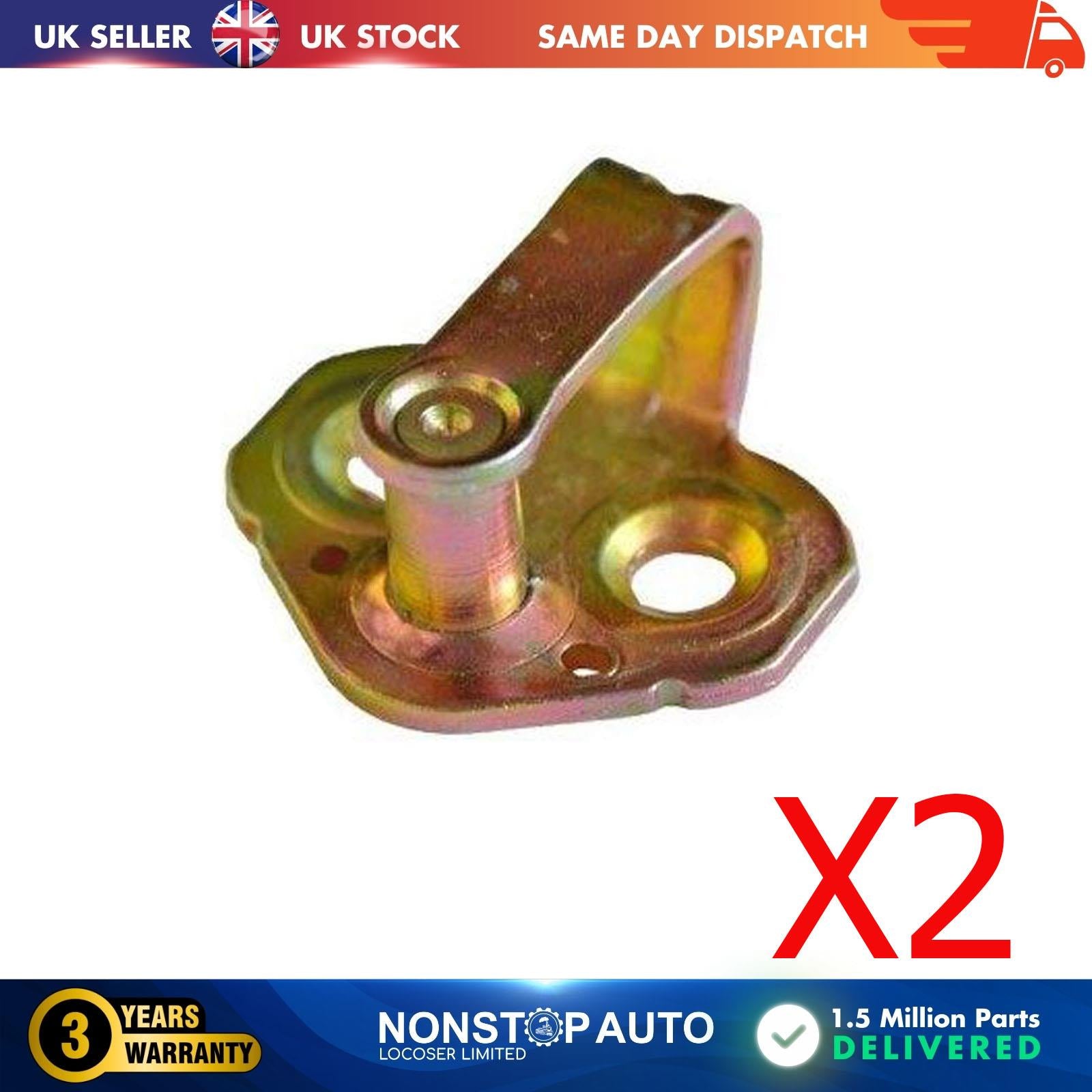 2 X Rear Front Door Lock Striker Fits RENAULT Scenic I