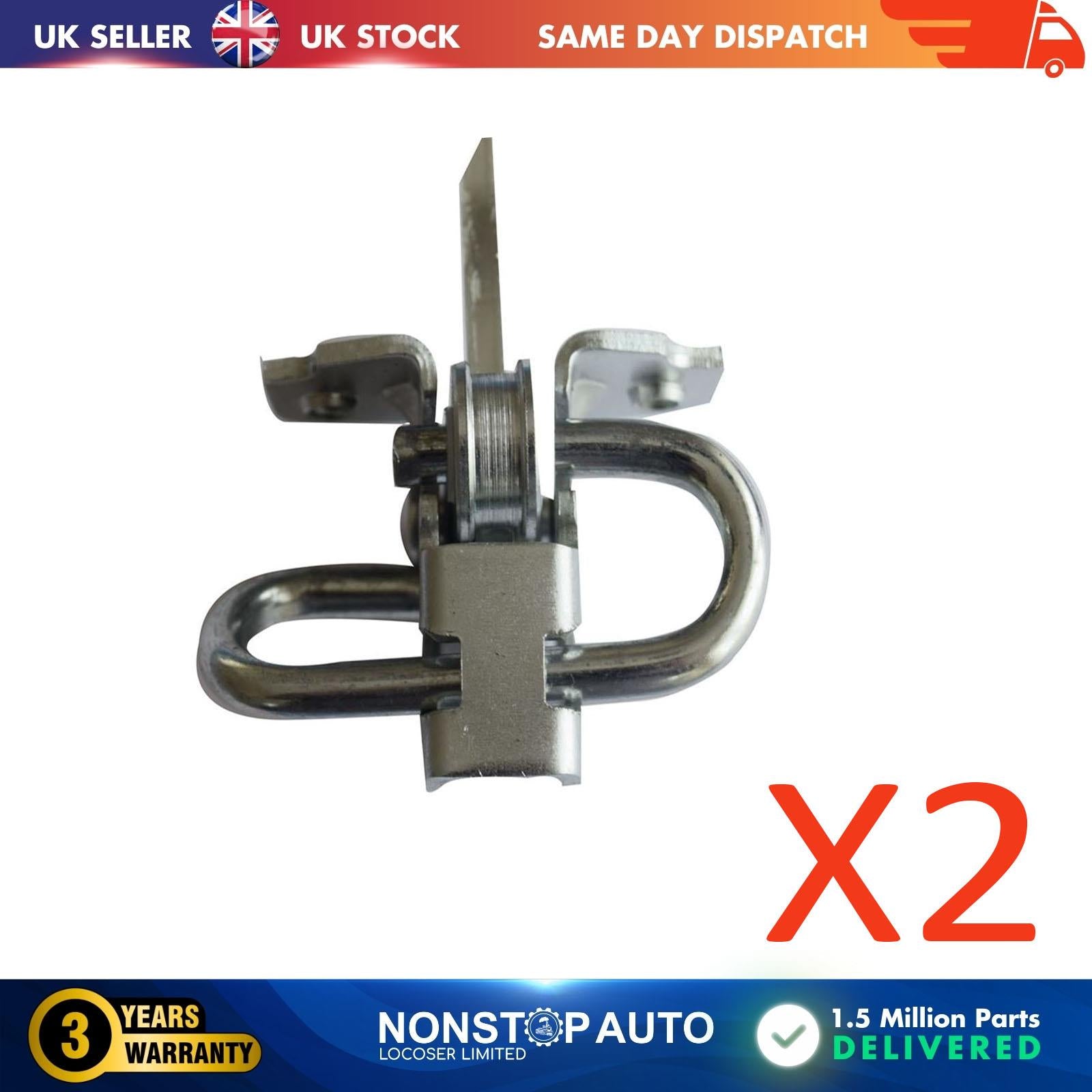 2XRear Door Hinge Stop Check Strap Limitery Right Left Fits FIAT Grande Punto