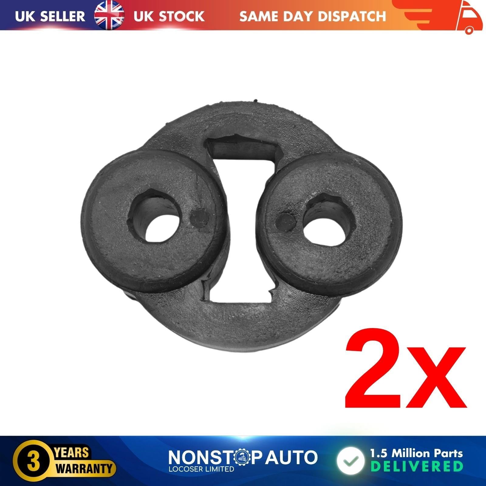 2X Exhaust Mounting Holder Fits HYUNDAI Accent Elantra Getz 10 i20 Lantra Matrix KIA Picanto Rio Soul Venga 2876822000