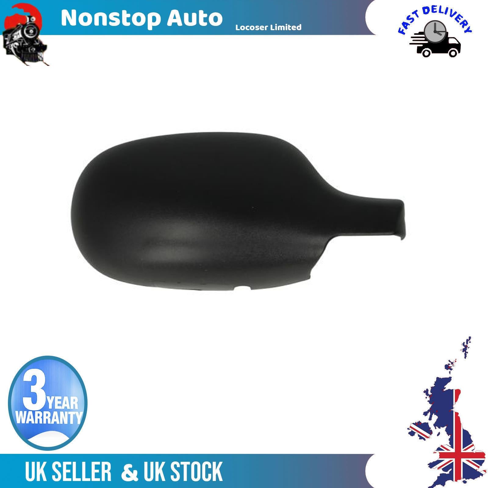 Wing Mirror Cover Right Side For RENAULT Clio II Megane I Scenic I 7701471855