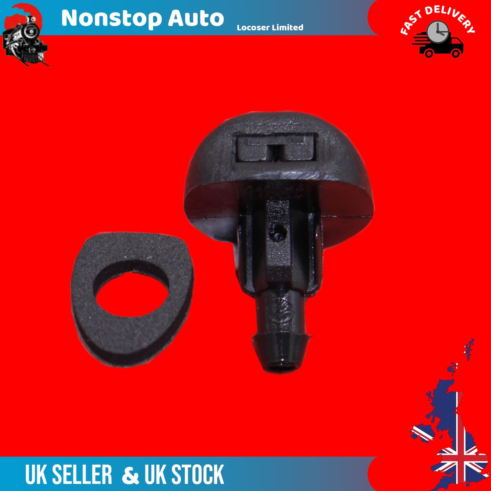 Front Windscreen Washer Nozzle Jet Spray Fits Toyota Proace 6438H4