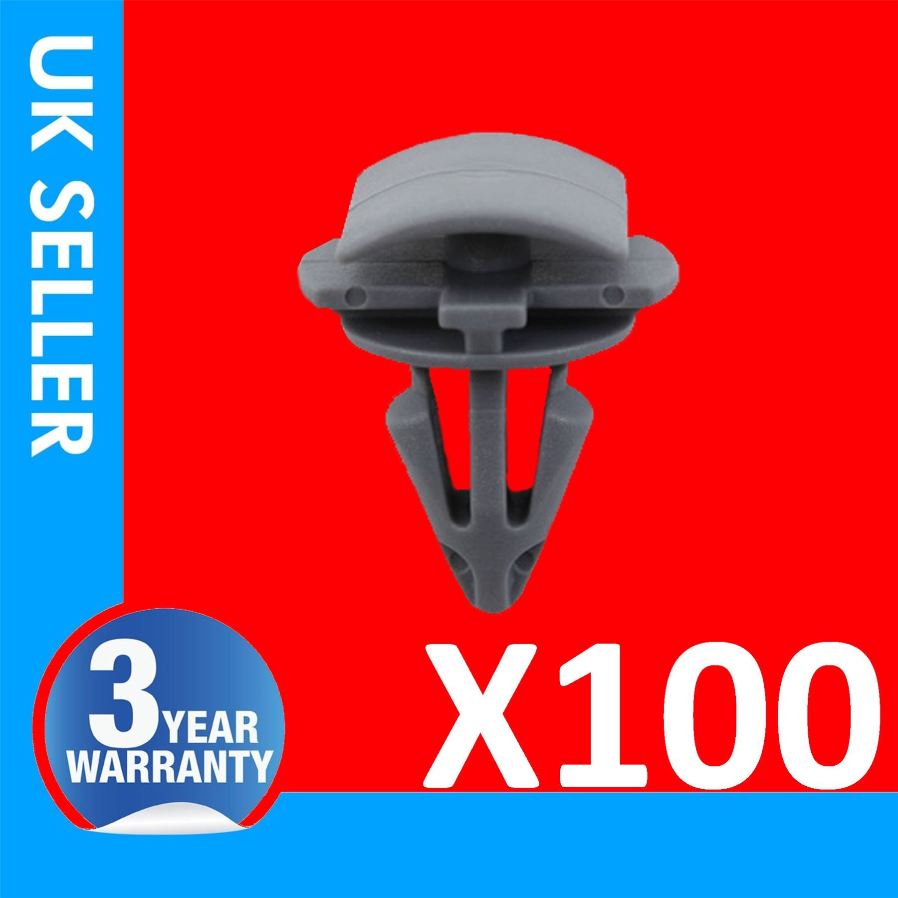 100X DOOR CARD TRIM PANEL MOULDING CLIPS FOR VW Tiguan SKODA YETI