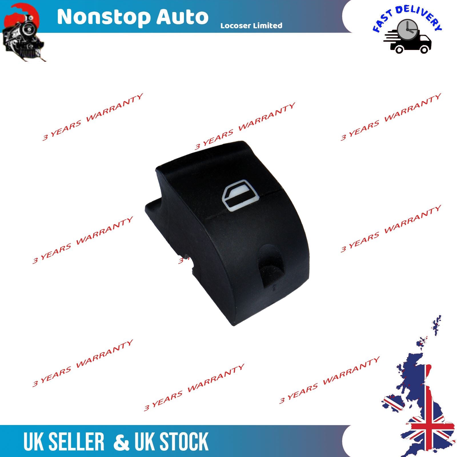 POWER WINDOW SWITCH CONTROL LEFT SIDE FITS AUDI A3 A6 Q7 4FD 959 855 4F0 959 855