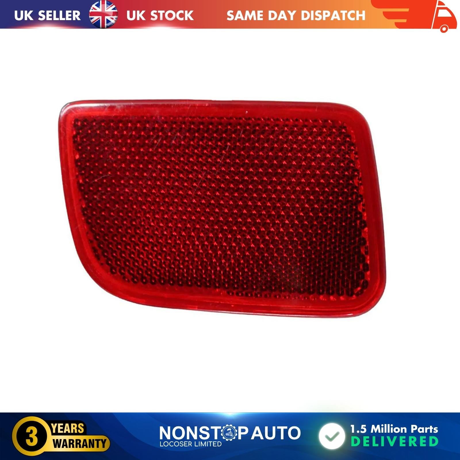 Rear bumper reflector Left Side For VAUXHALL Movano B 8200152642