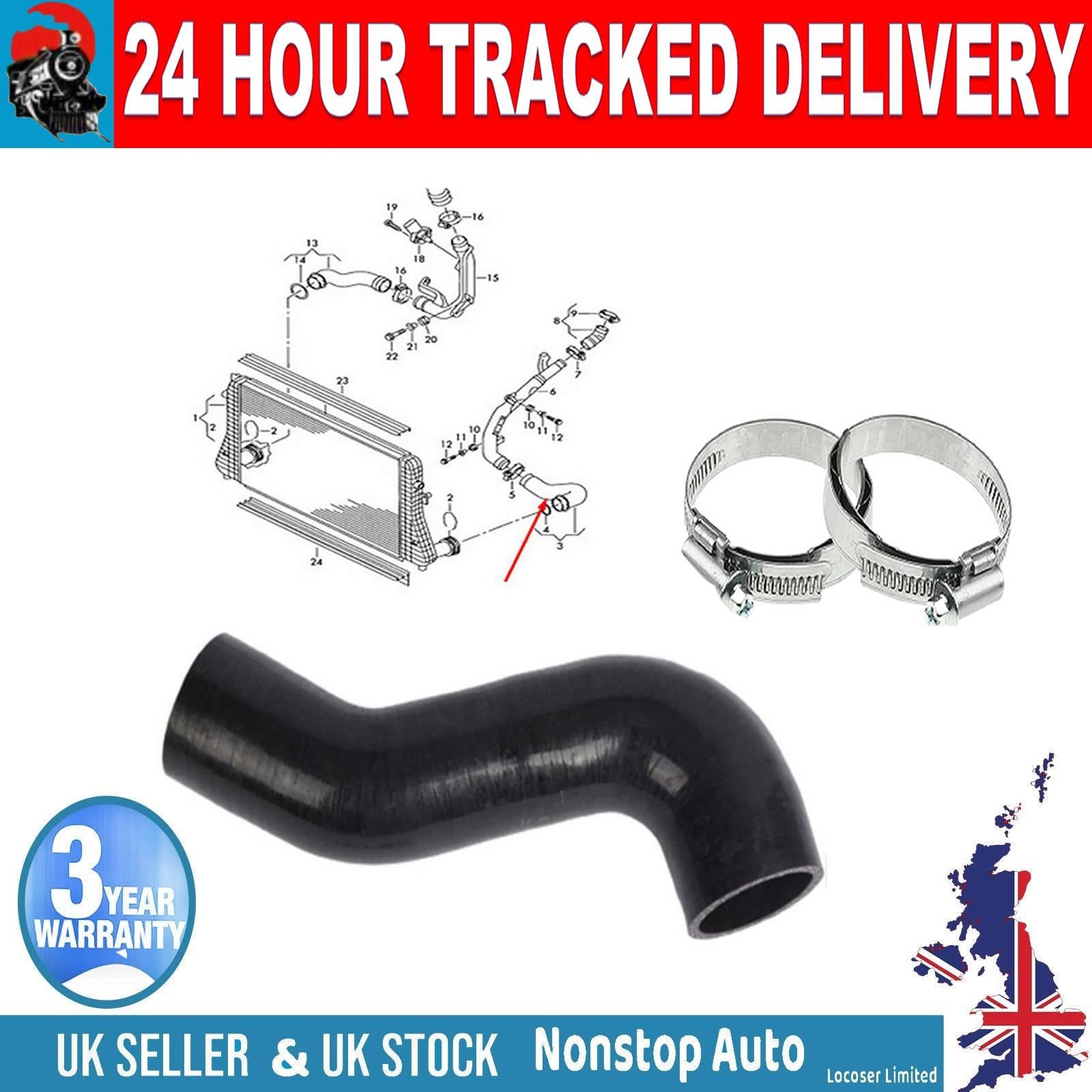 TURBO INTERCOOLER HOSE PIPE FOR  VW Beetle CC Touran Jetta Passat  1K0145832AK