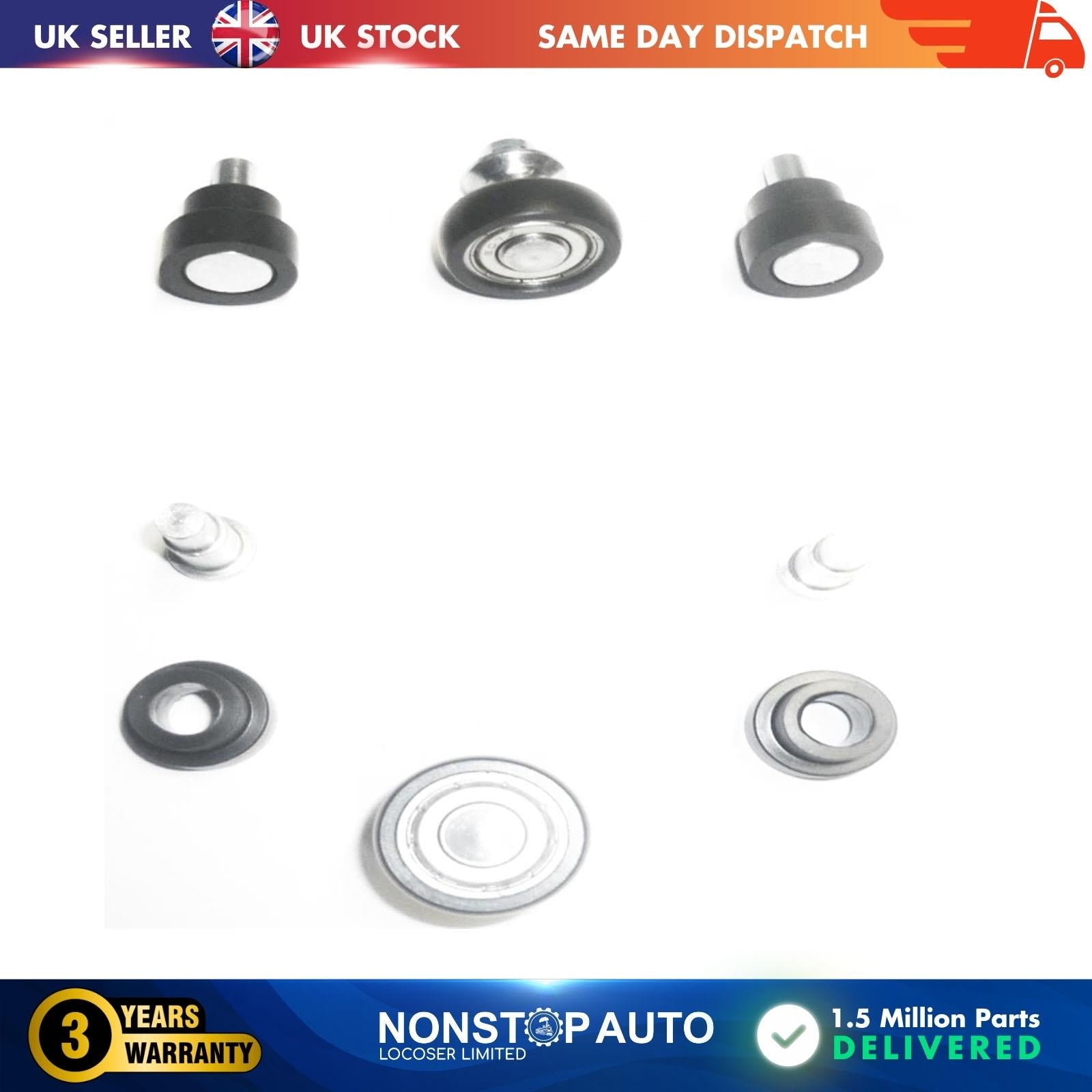 Sliding Door Roller Ball Bearing Pulley Middle LeftorRight Fits VAUXHALL Movano