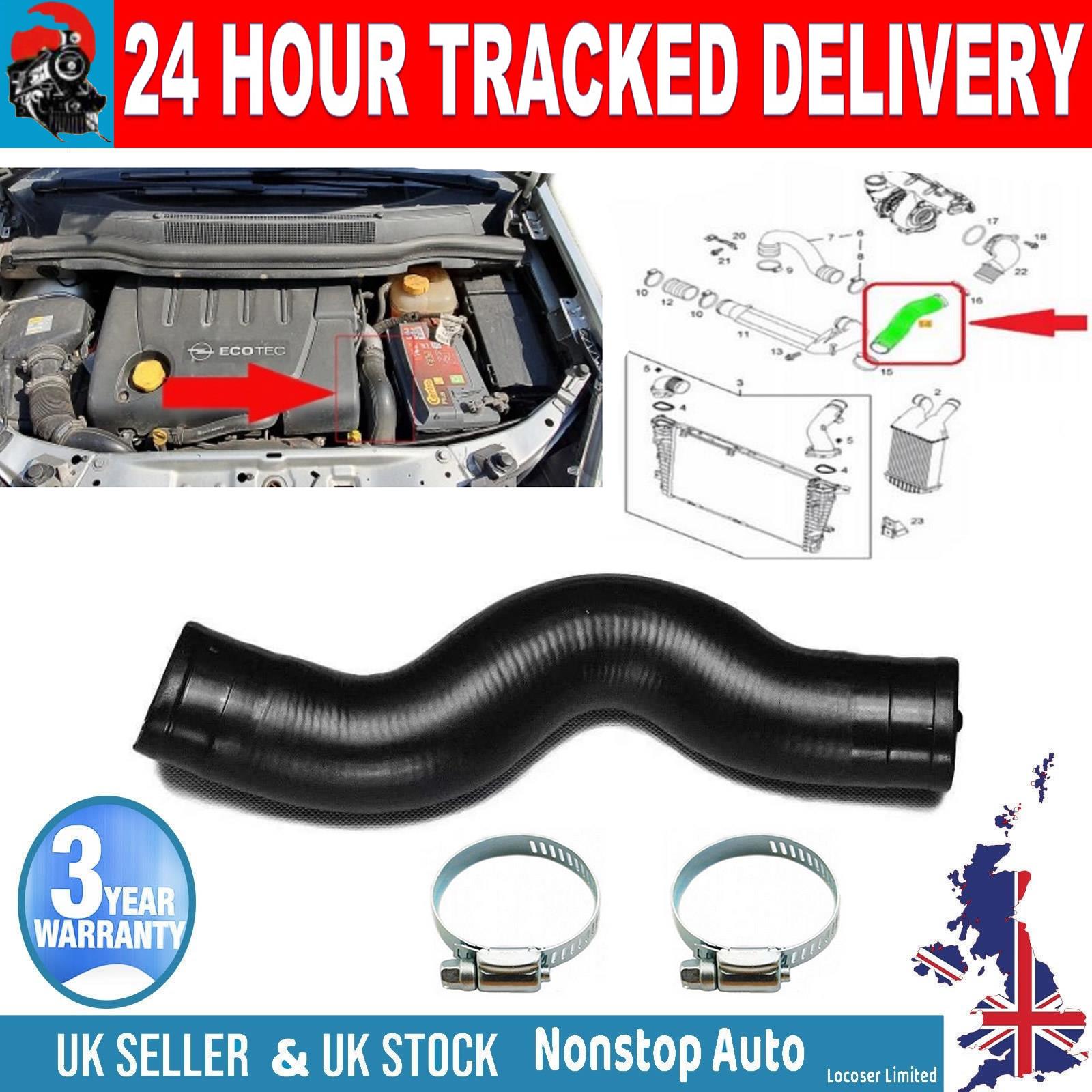 TURBO INTERCOOLER HOSE PIPE FOR VAUXHALL OPEL Astra Zafira  1302574