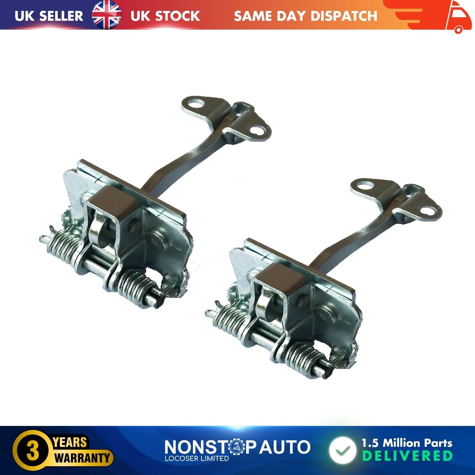 2 X Rear Door Hinge Stop Check Strap Limitery Right and Left Side Fits CITROEN C5 I  II  9181G1