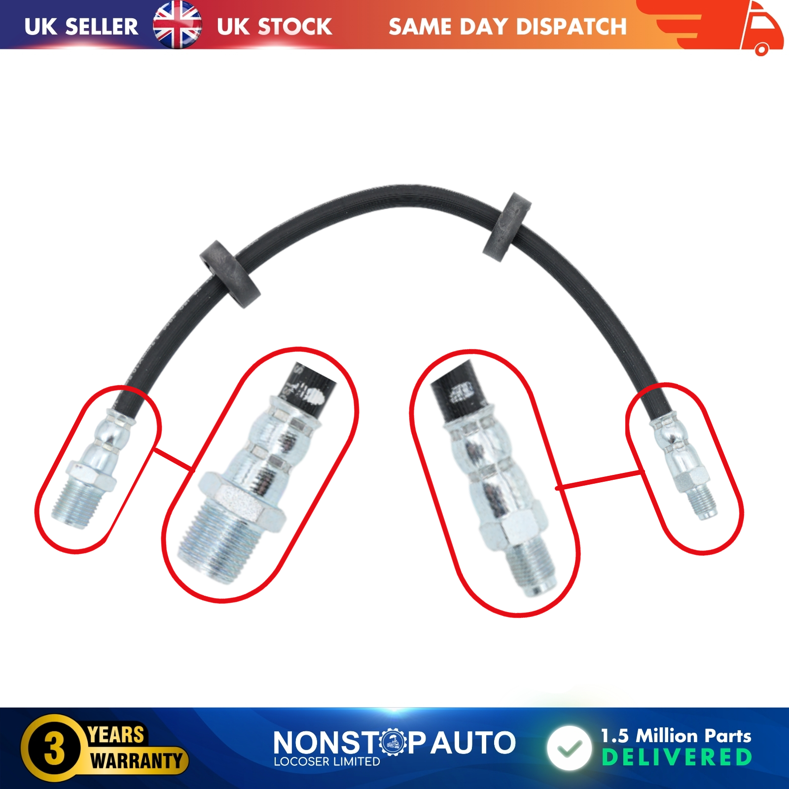 Front Brake Hose Pipe For IVECO DAILY III IV  500379937