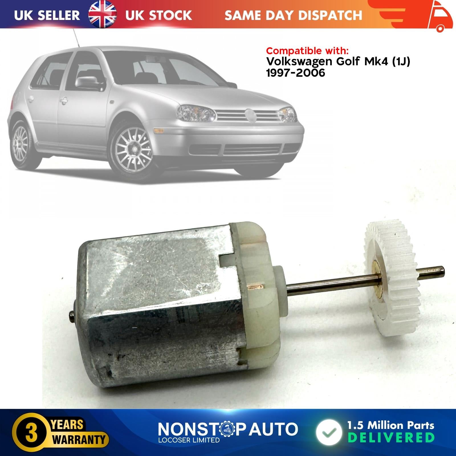 Door Central Lock DC Motor Actuator For VW Golf 4 MK4 IV