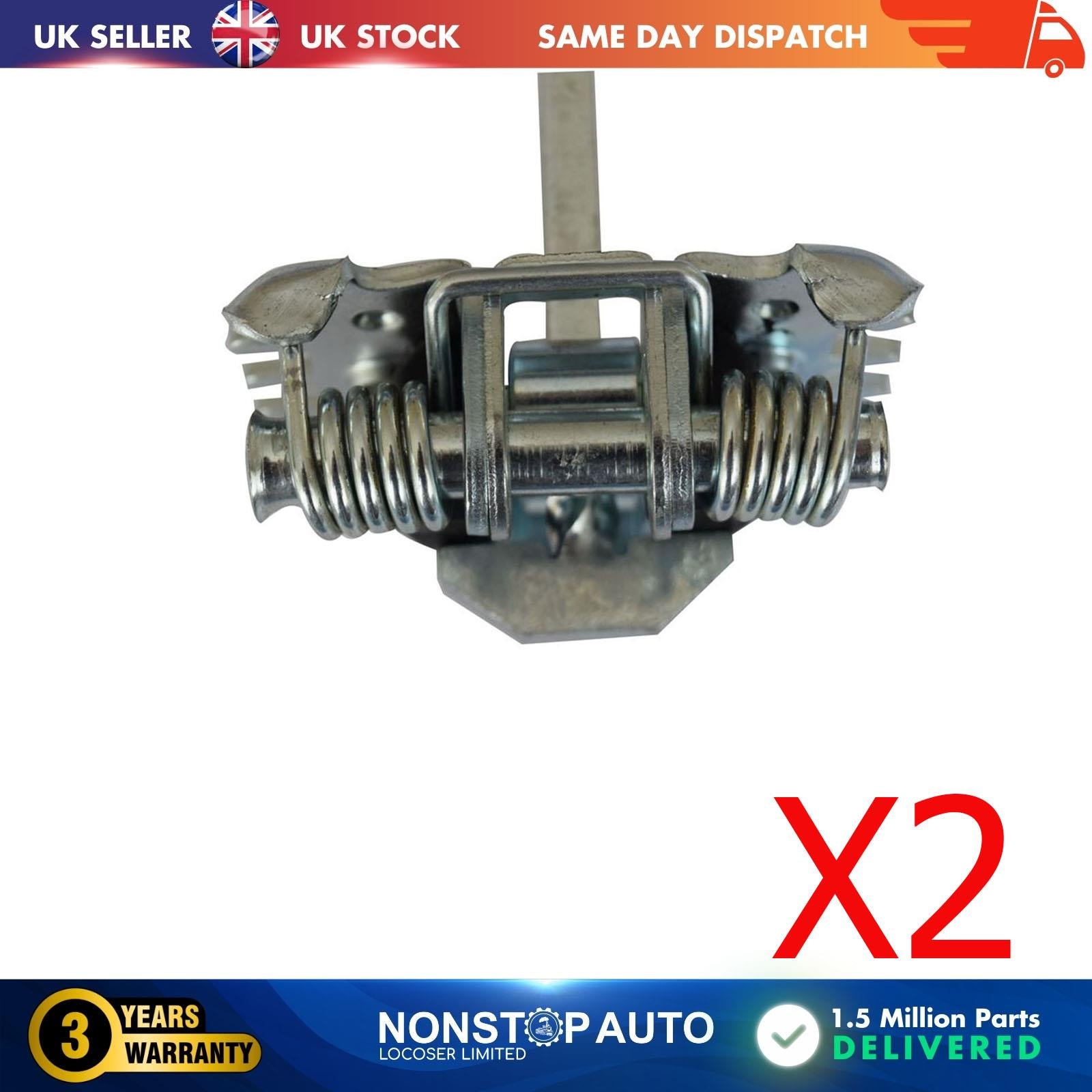 2 X Rear Front Door Hinge Stop Check Strap Limitery Right and Left Side Fits RENAULT Laguna II  Twingo I II  Vel Satis Wind  8200000721
