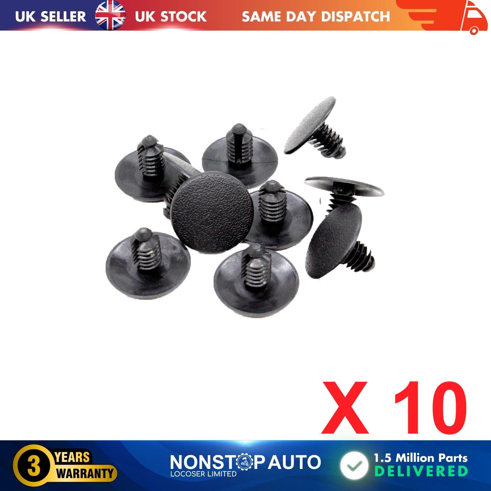10X Trim Clips For KIA Carens I II II IV Carnival I II IV Cerato Clarus K2500