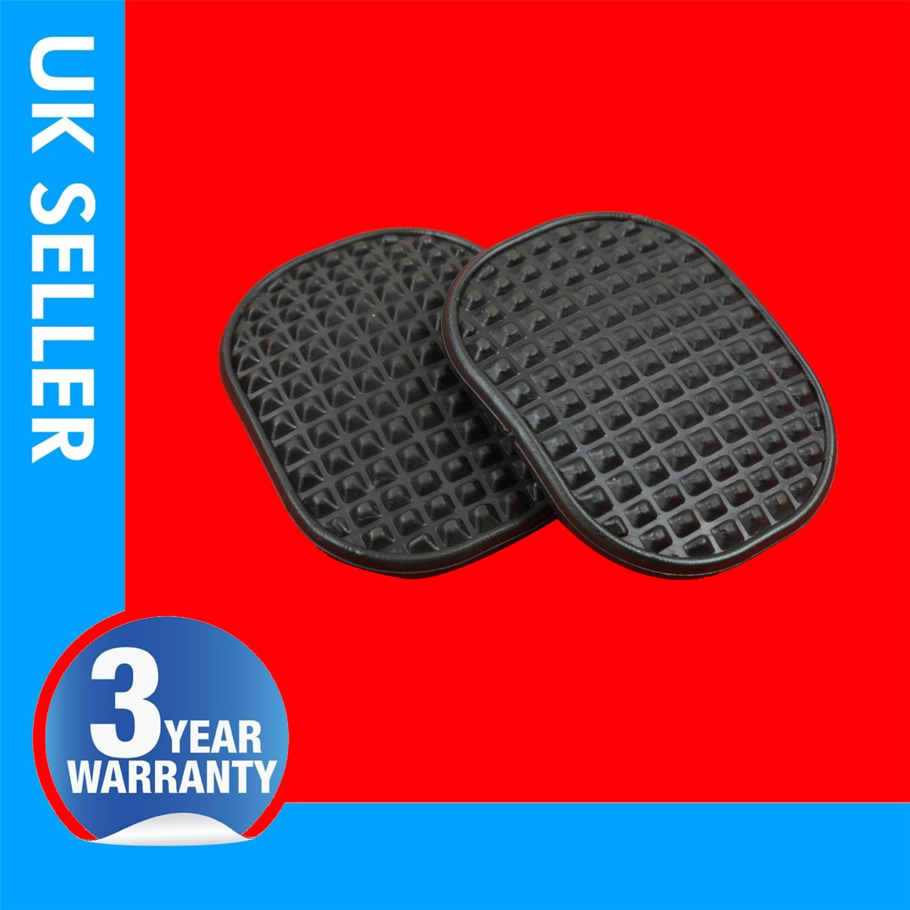 2X BRAKE CLUTCH PEDAL PADS RUBBER FIAT Brava Bravo Marea