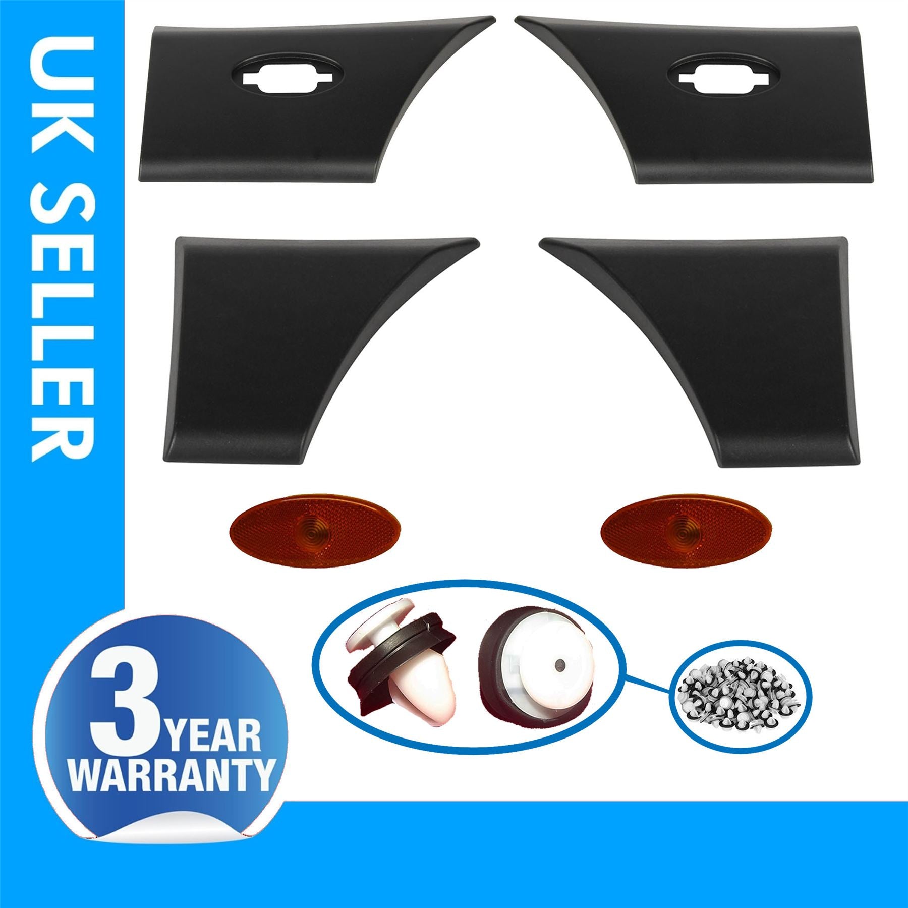 DOOR MOULDING PANEL STRIP INDICATORS REAR LEFT RIGHT SIDE FITS RENAULTMasterIII