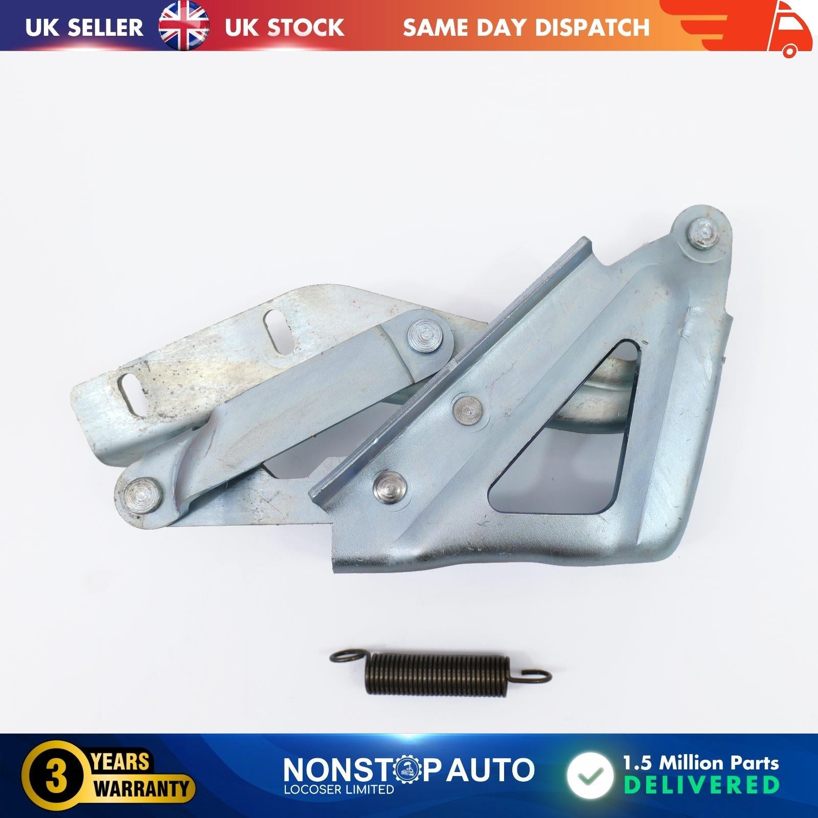 HOOD BONNET HINGE LEFT SIDE FOR CITROEN NEMO FIAT FIORINO III PEUGEOT BIPPER 1352919080, 7912.E4