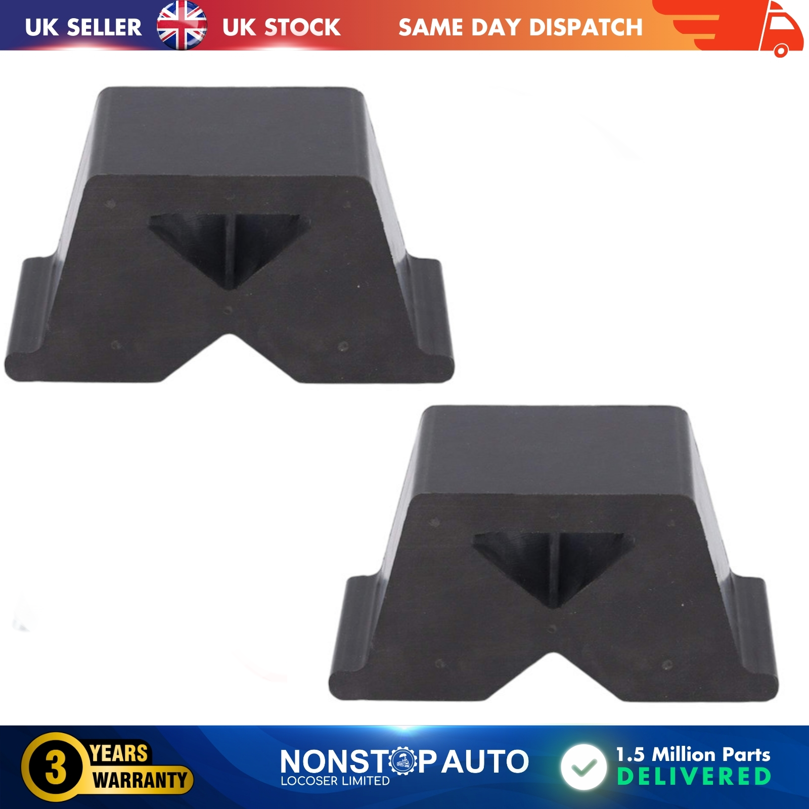 2X RUBBER BUFFER SUSPENSION REAR FOR MERCEDES SPRINTER VW  LT 9013250144
