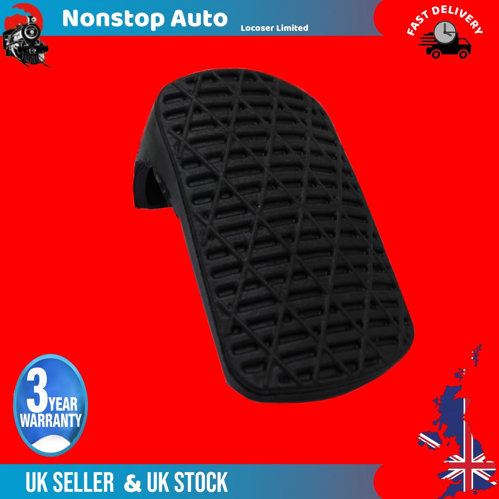 Clutch Brake Pedal Rubber Pad Cover Fits MERCEDES 190 A Class B Class Vaneo