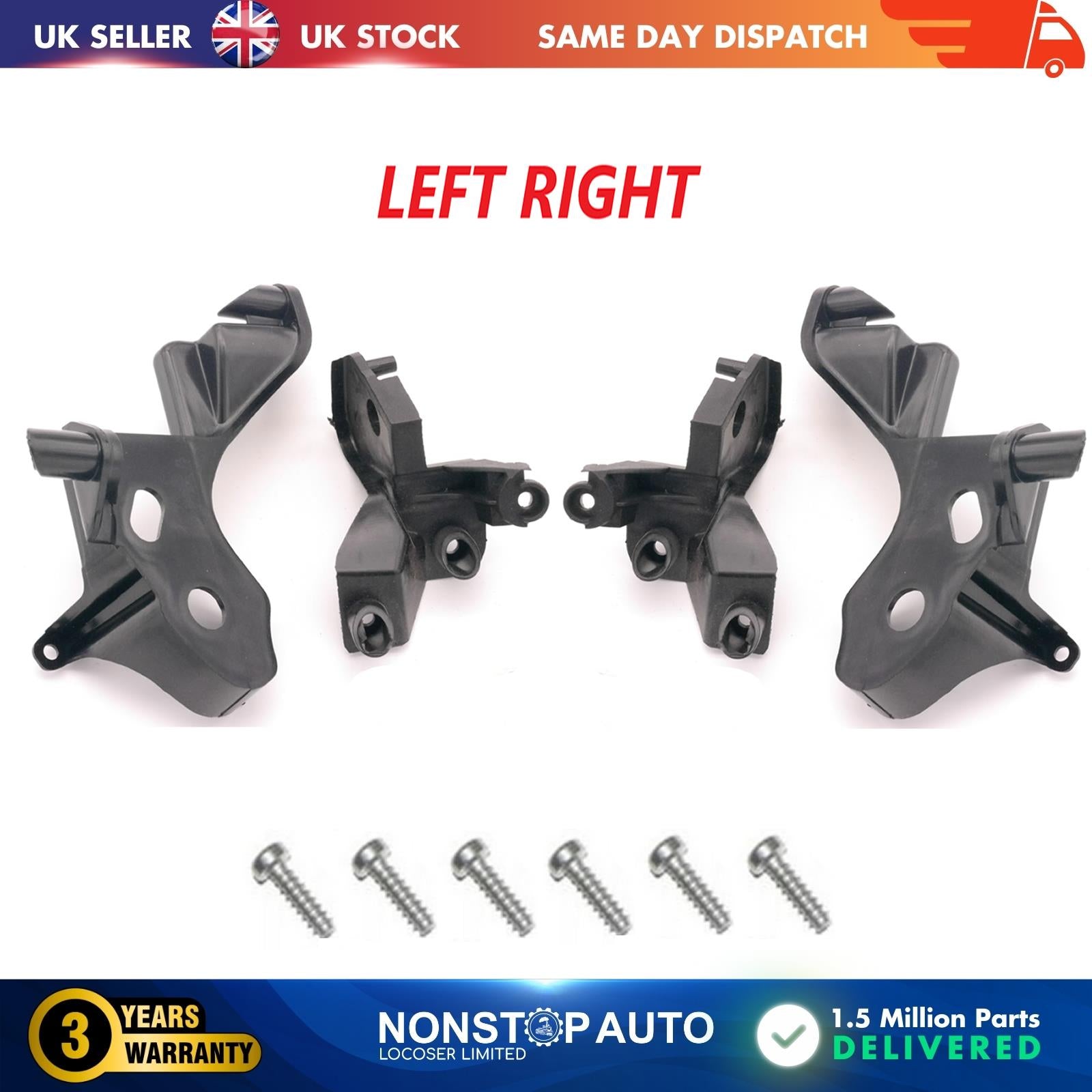 2X HEADLIGHT REPAIR KIT RIGHT LEFT SIDE FOR CITROEN C4 II DS4 6212.H0