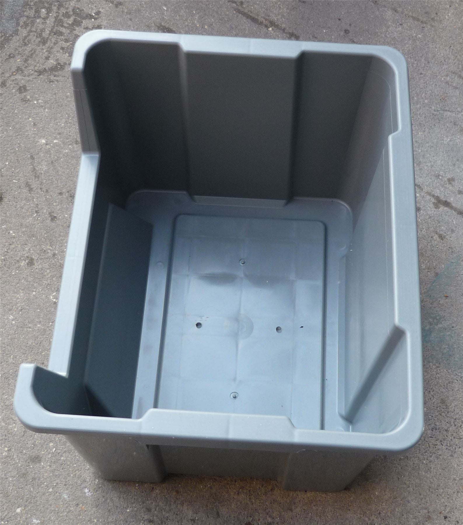Pallet Racking Plastic Order Picking Parts Storage Bins Boxes With Scooped Front X 5