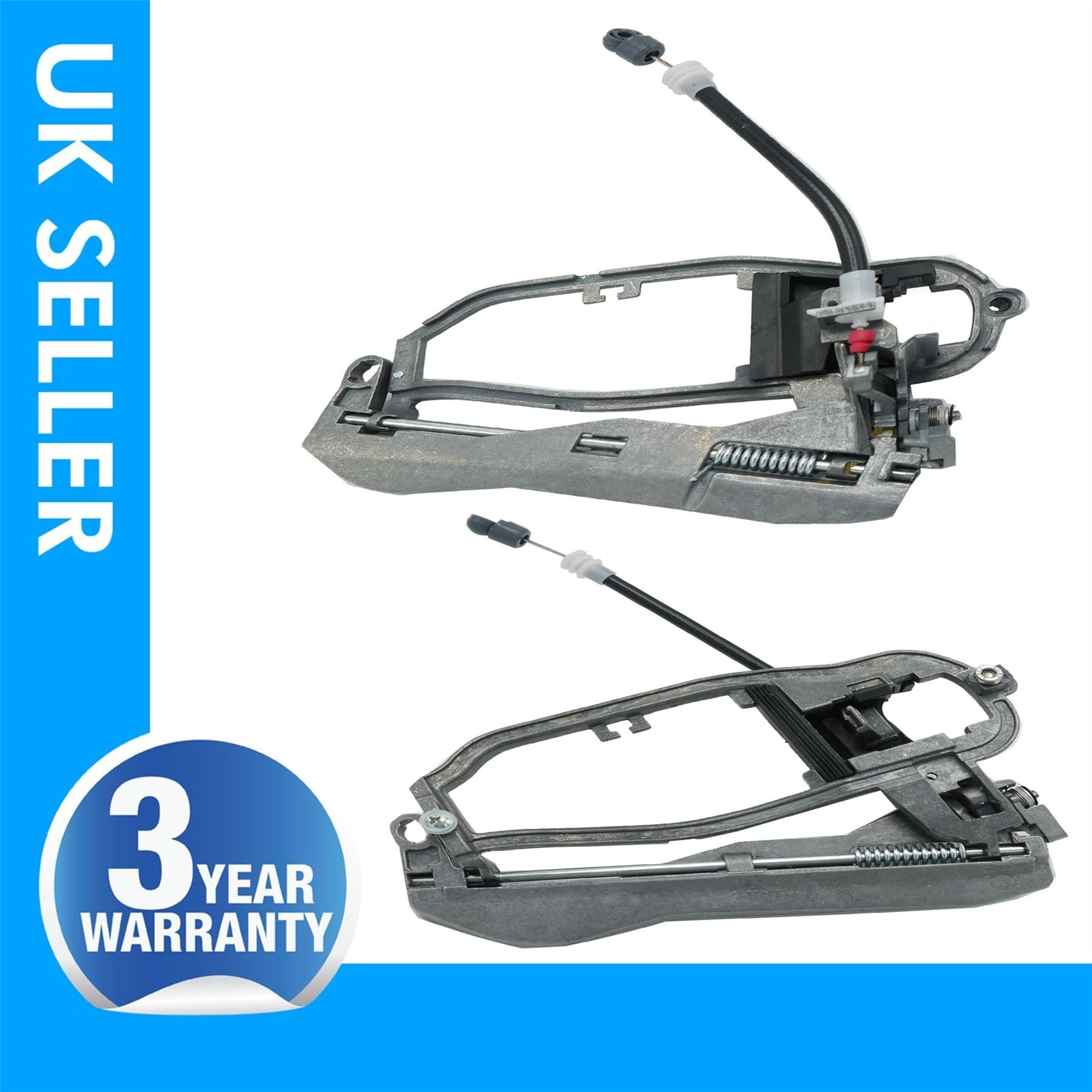 2 X Outer Door Handle Carrier Frame Mechanism Rear Side Fits BMW X5 E53 51218243636