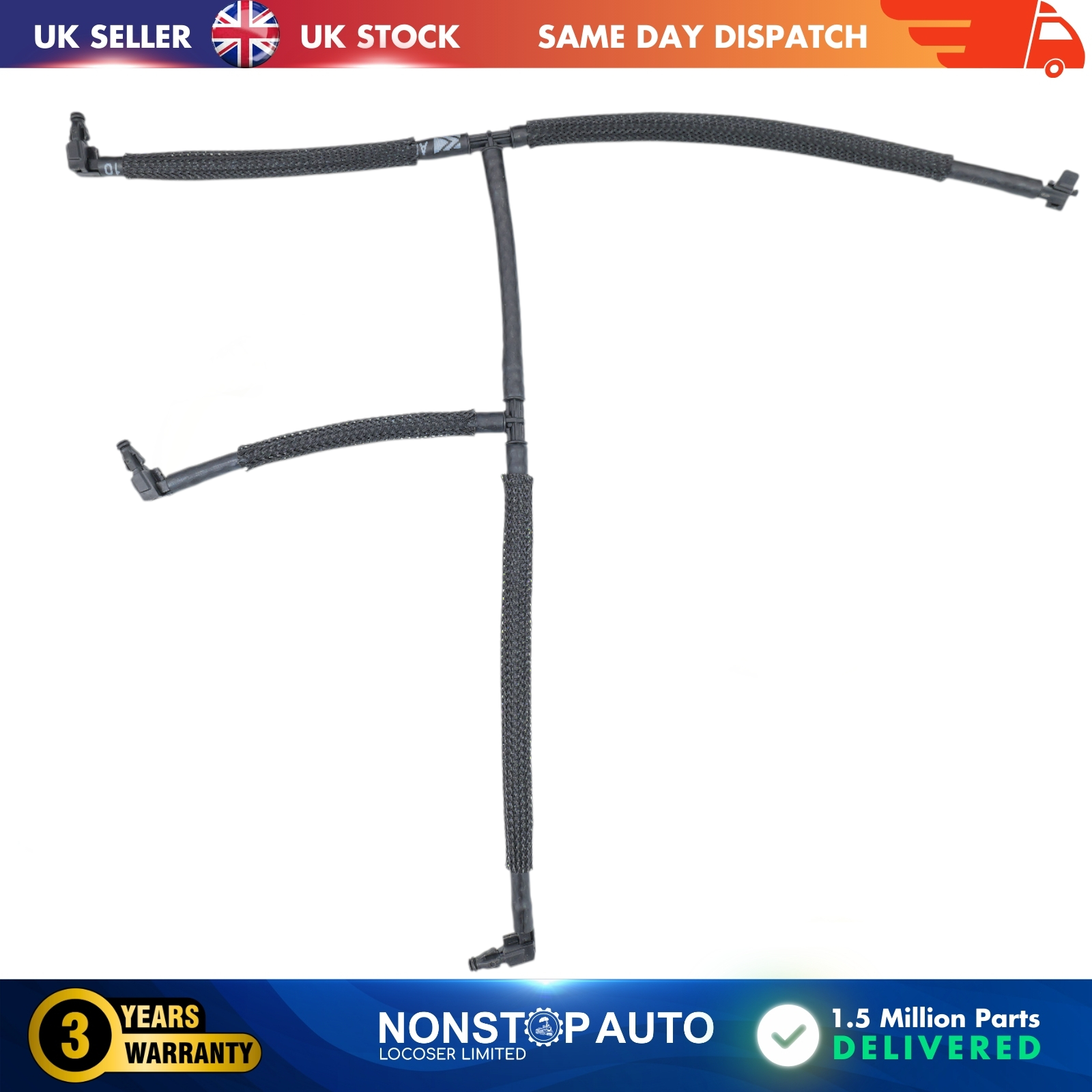 FUEL LEAK OFF PIPE FOR SEAT IBIZA IV SKODA FABIA II ROOMSTER VW POLO V 03P130235A