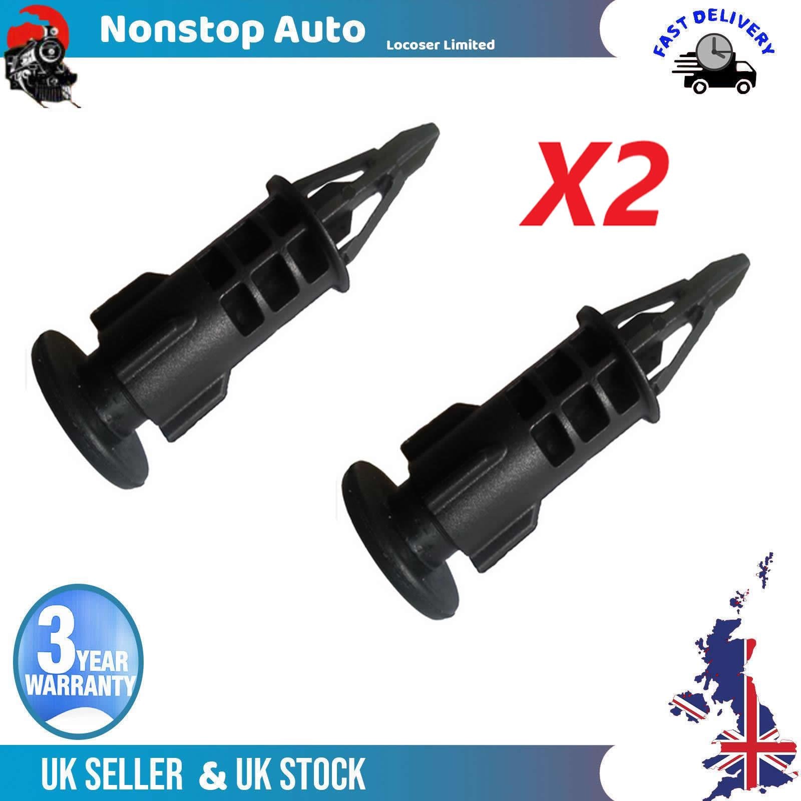 2X Bumper Boot Tailgate Holder Bracket Socket Clip Fits RENAULT Megane III IV