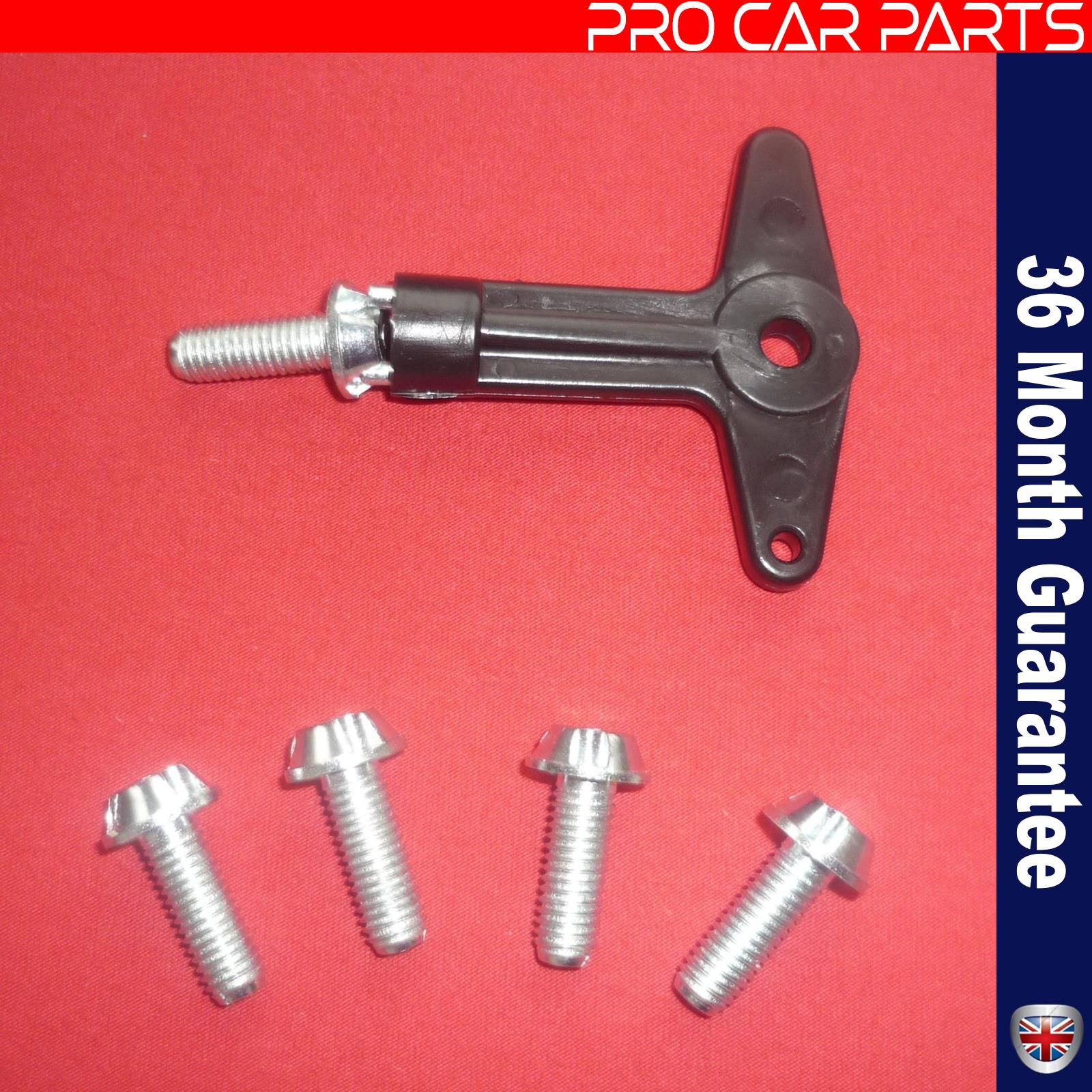 for RENAULT Scenic alloy wheel centre cap screws bolts with key