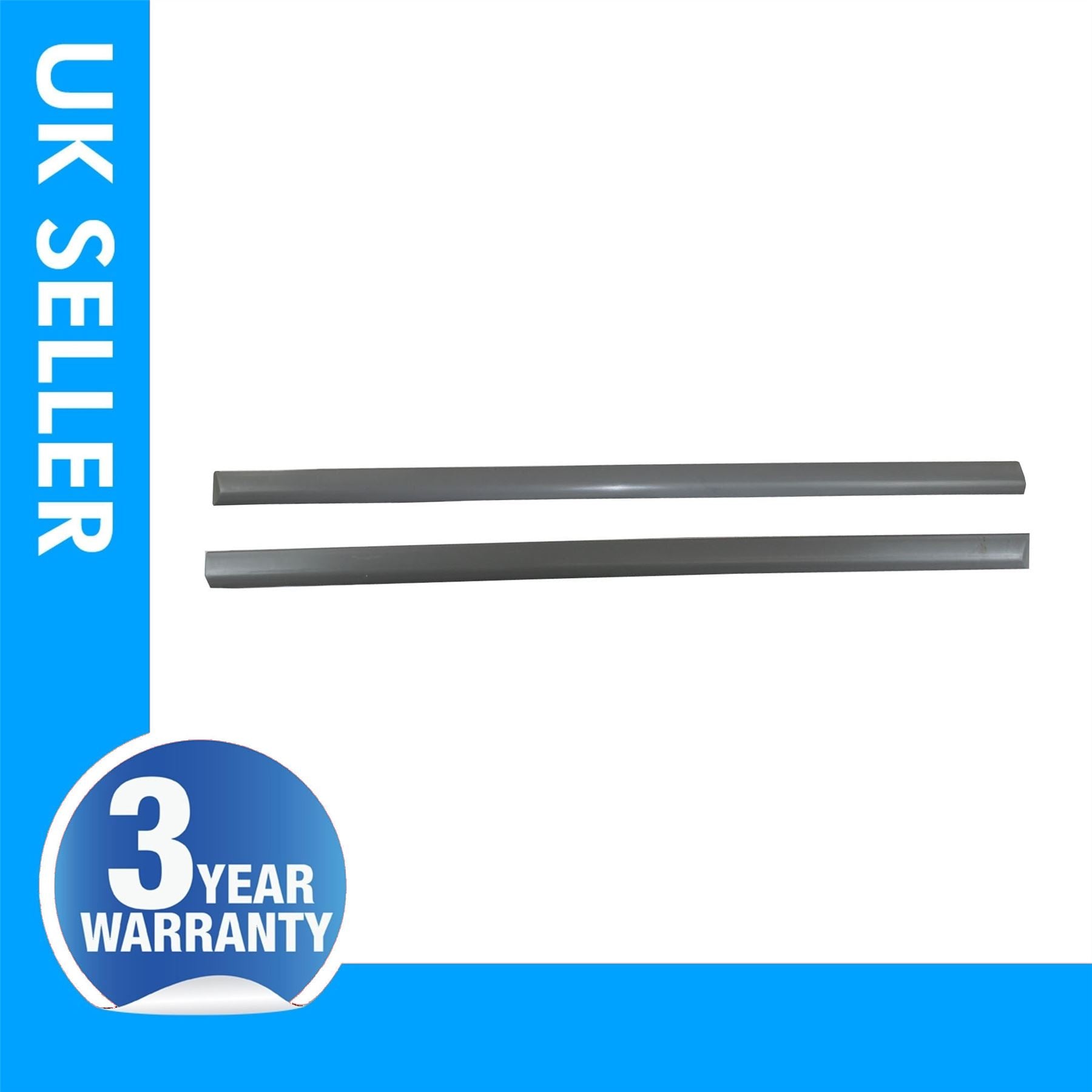 2 X Front Door Moulding Panel Trim Strap Paintable Vauxhall  Opel Vectra B 172024