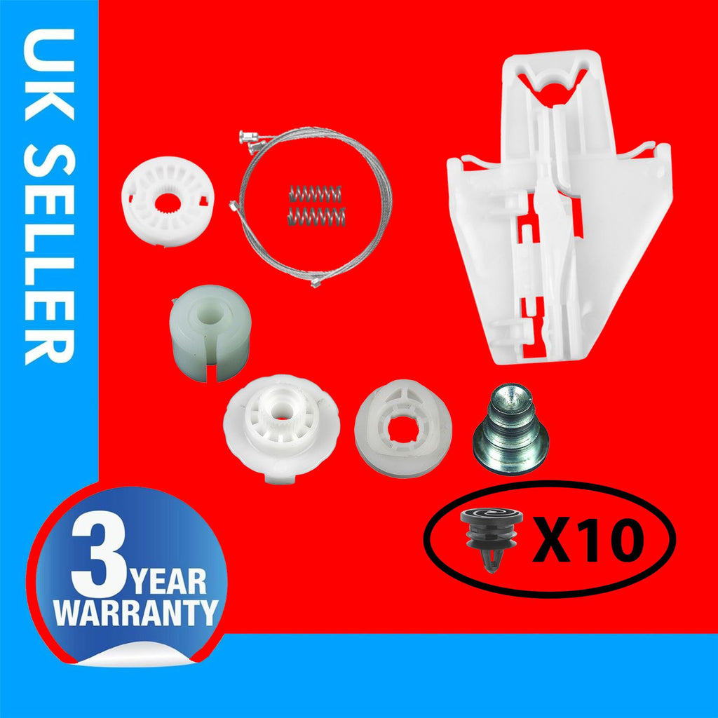 Fits SKODA Fabia SEAT Toledo II Leon Window Regulator Repair Kit Rear Right Side 1M0839462A 6Y0839462