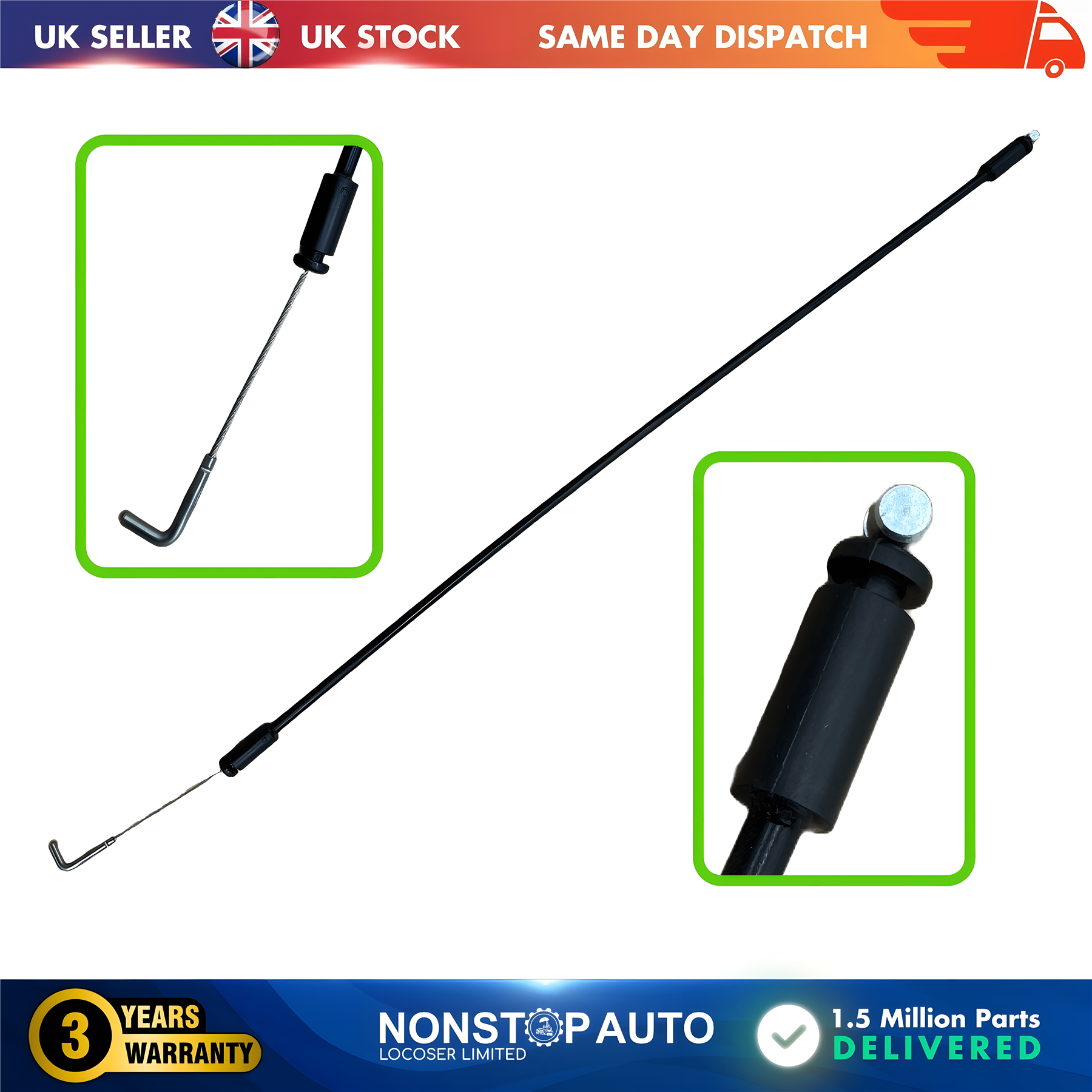 Door Handle Lock Release Cable Front Right or Left Side For HYUNDAI i20 2008-2016