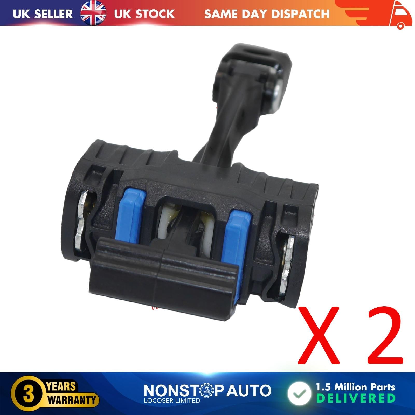 2 X Rear Door Hinge Stop Check Strap Limitery Right and Left Side Fits SEAT Ibiza Mk4 6J4839249B