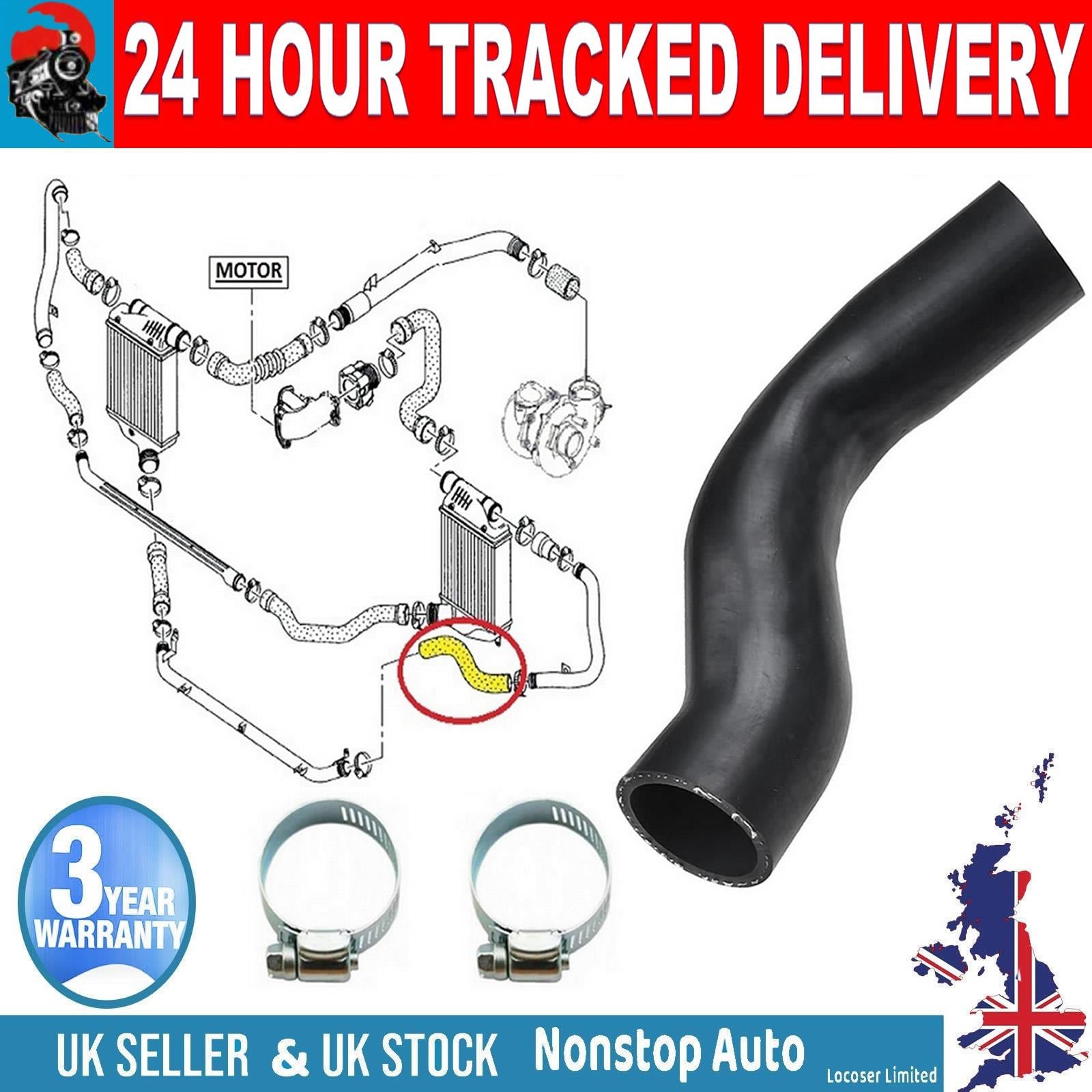 TURBO INTERCOOLER HOSE PIPE FOR  AUDI A4 A6 A8 2.7 3.0 TDI  4F0145709M