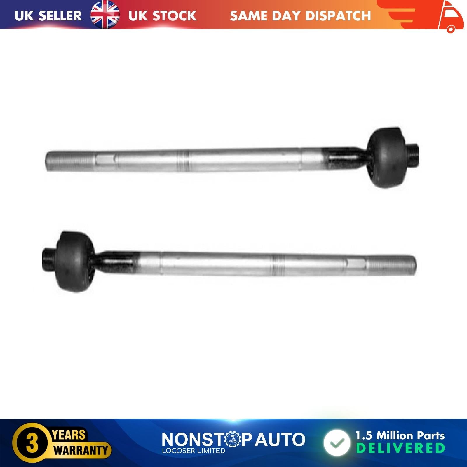 2x Steering axle tie rod ball joint stabilizer FORD Transit V184 V347 left / YC15 3L519 AA