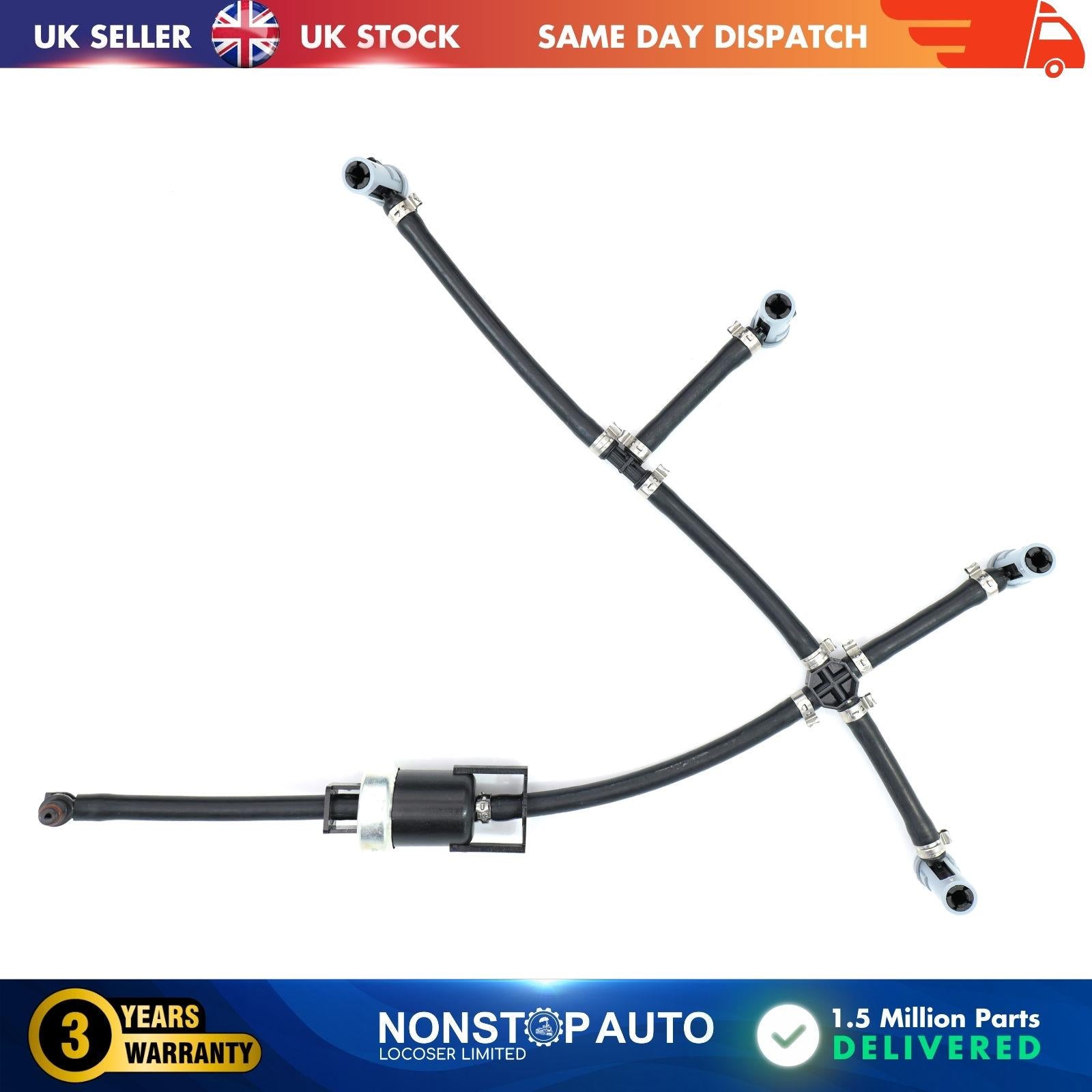 Fuel Injector Leak Off Pipe For TOYOTA Yaris II III Urban Verso S iQ Auris Corolla X 2376033030