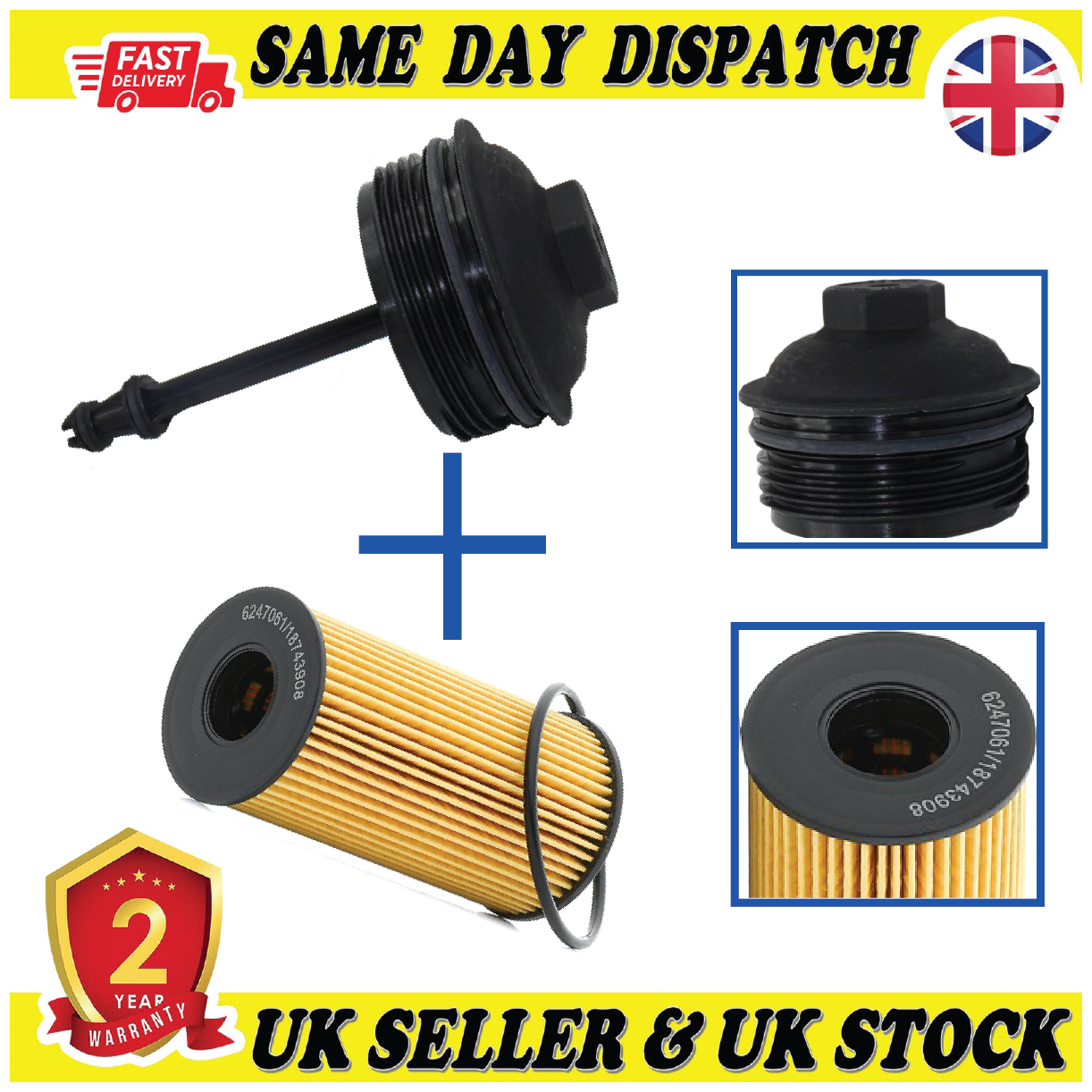 Oil Filter Cap Cover For VW Amarok Beetle Caddy Crafter Eos Golf Jetta Passat Scirocco  Sharan Touran  Tiguan Multivan Transporter Polo  AUDI A1 A3 A4 A5 A6 Q3 Q5 TT SKODA Rapid Fabia Octavia Roomster Superb Yeti SEAT Toledo Alhambra Altea Exeo Ibiza Leon