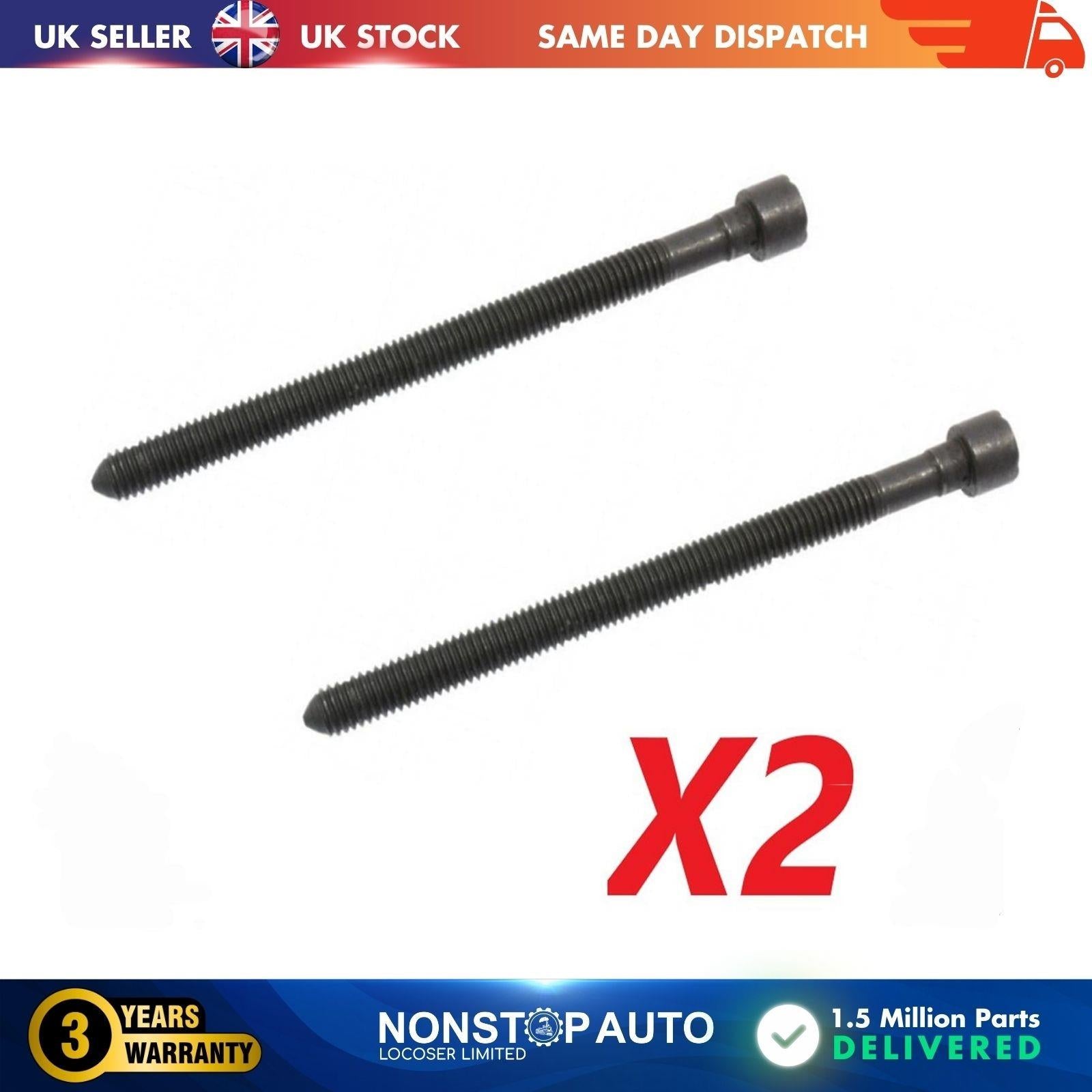 2X Diesel Fuel Injector Clamp Bolt Screw  ForI VW  Golf V Jetta III  03G103385A