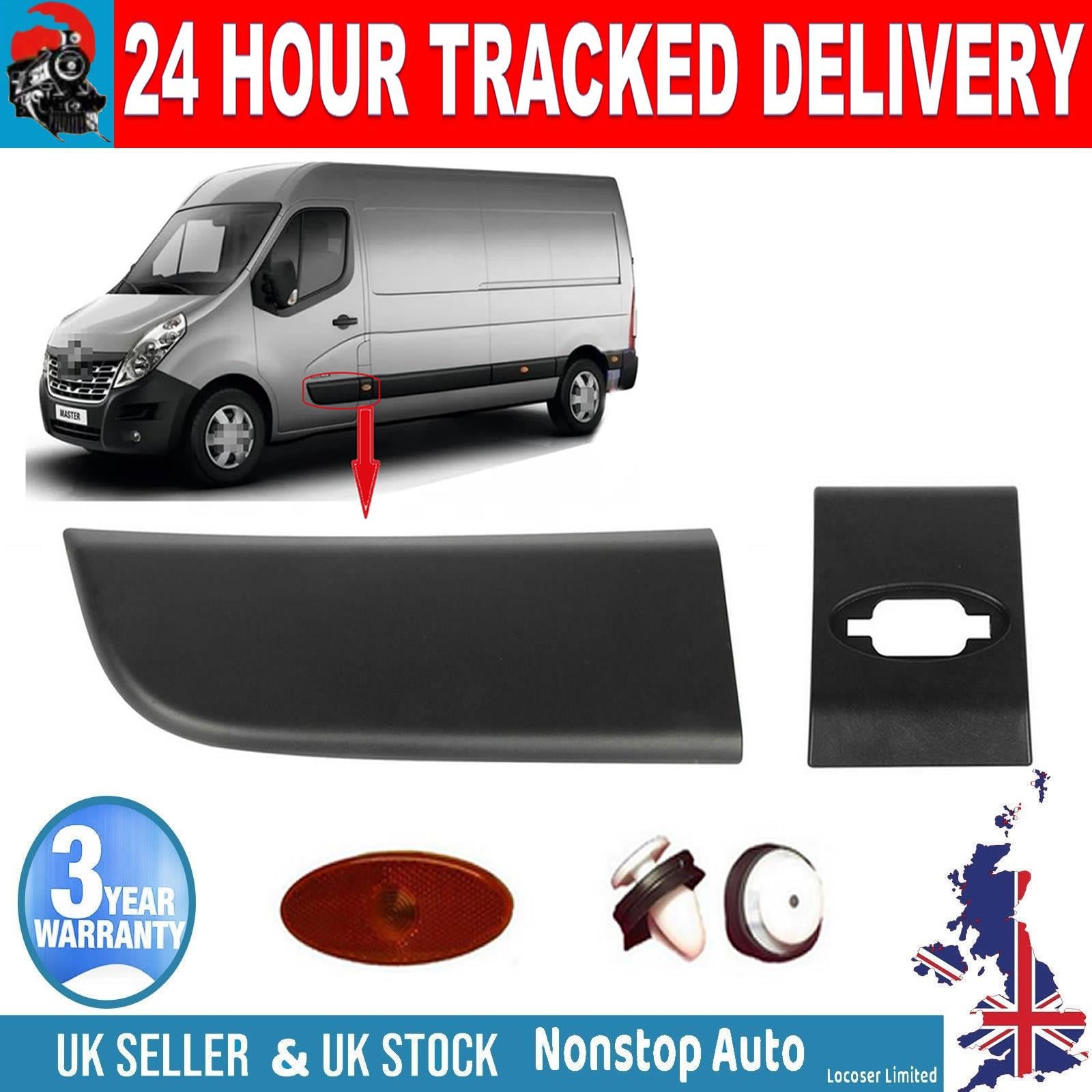 DOOR MOULDING PANEL STRIP INDICATOR FRONT LEFT SIDE FOR NISSAN NV400 768570130R