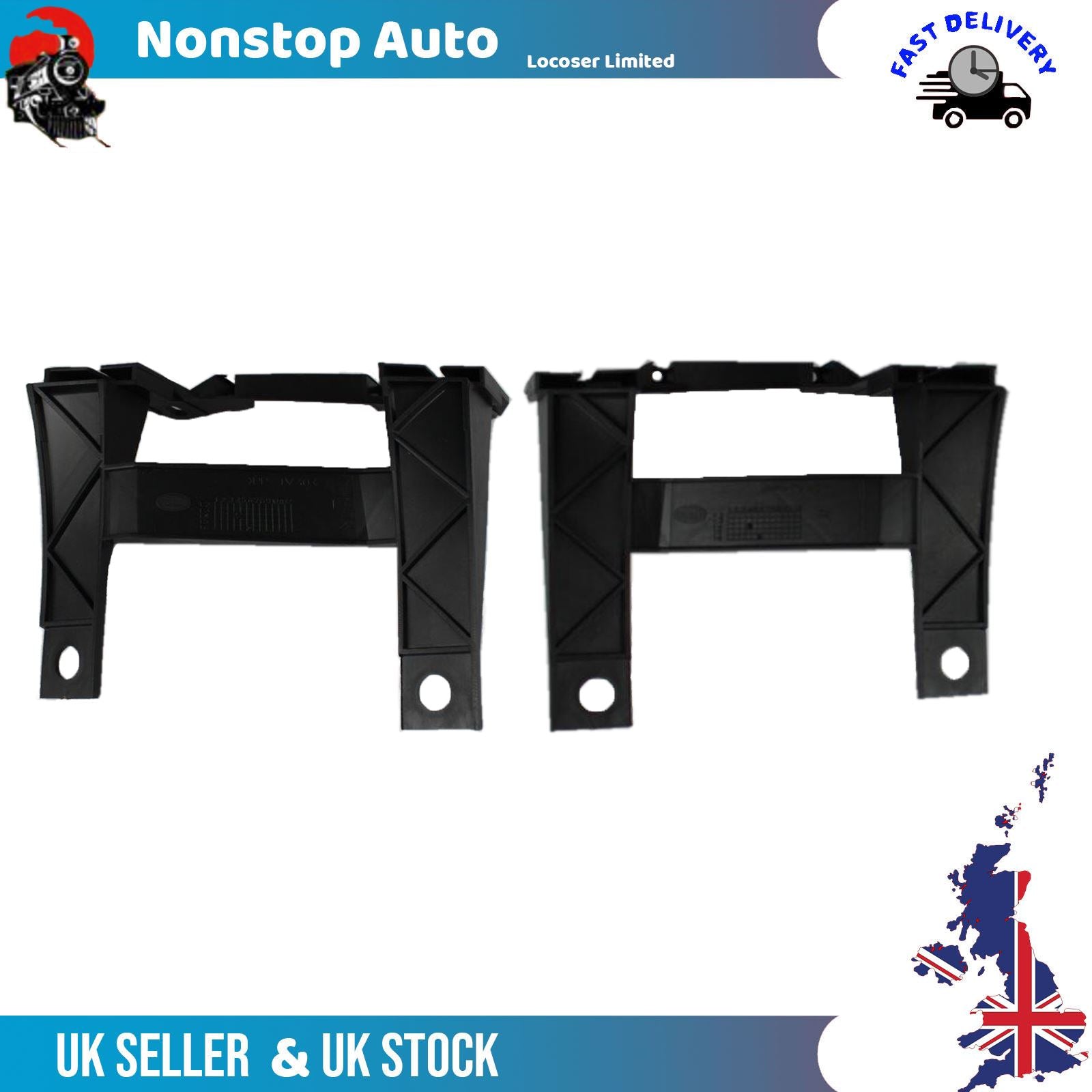 VOLKSWAGEN MULTIVAN TRANSPORTER T5 CARAVELLE Mk5 HEAD LIGHT SUPPORT BRACKET PAIR 7H0941405A & 7H0941406A (2003-2010)